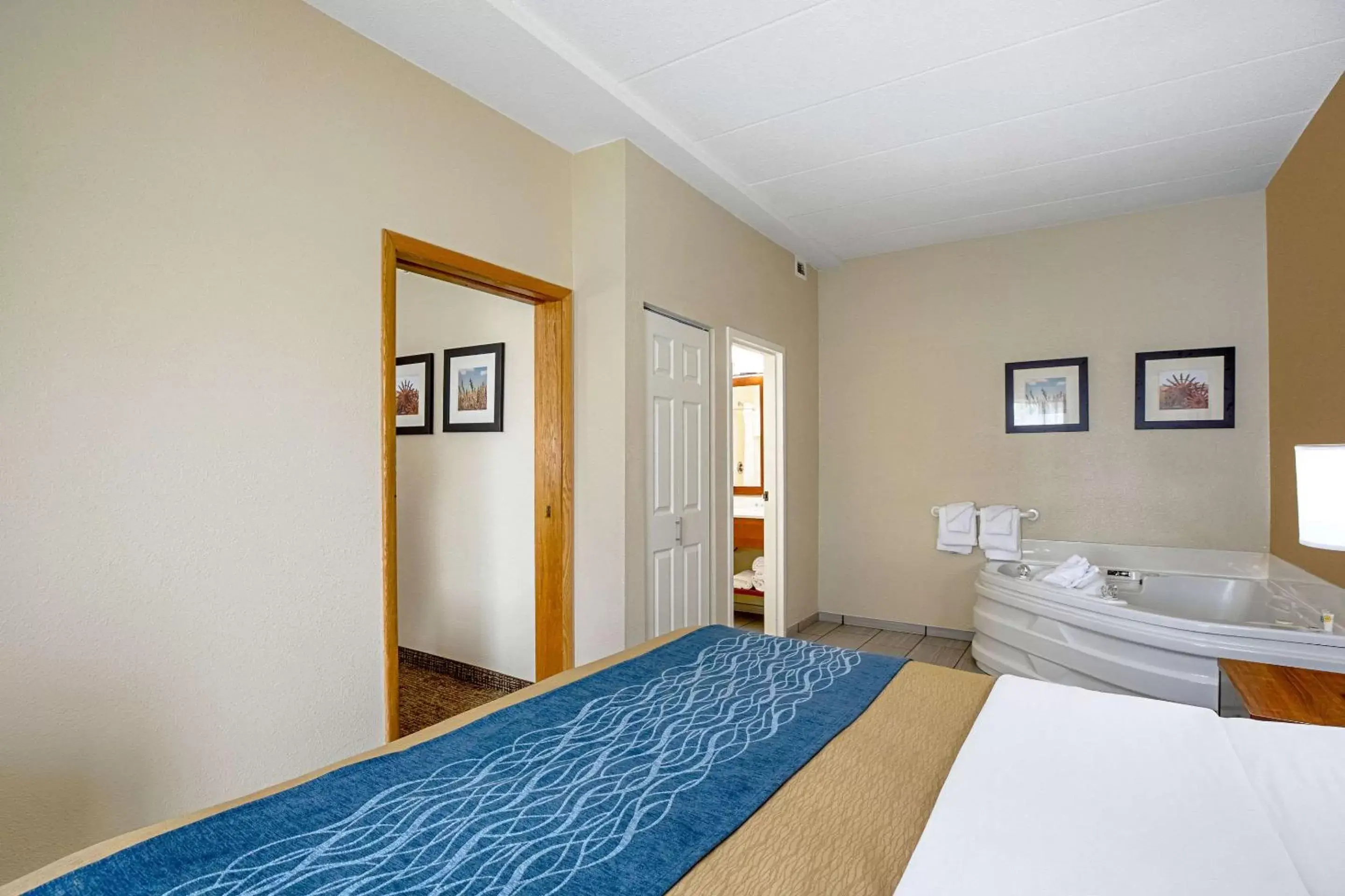 Photo of the whole room, Bed in Comfort Inn Indianapolis North - Carmel