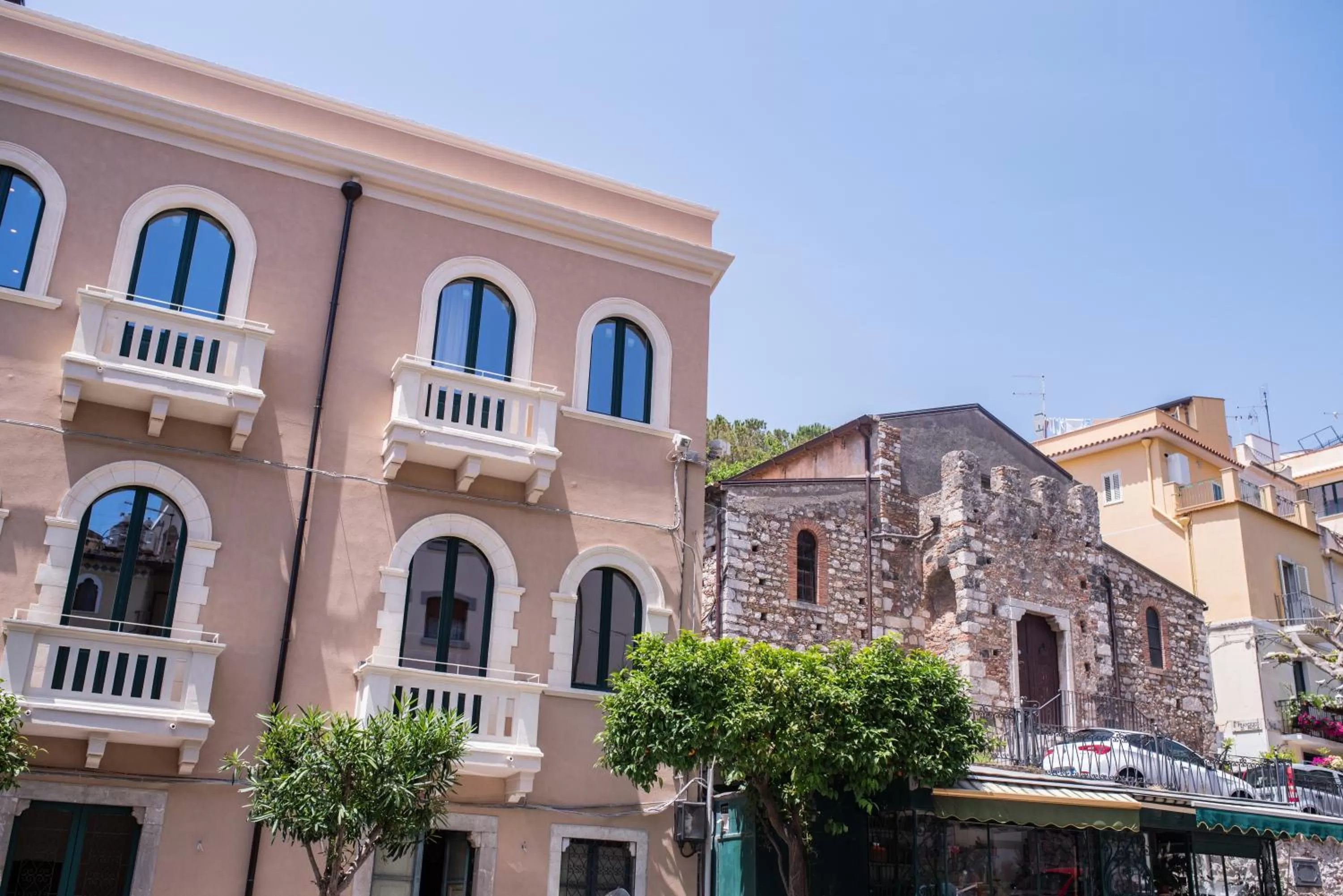 Property building in Hotel Casa Adele