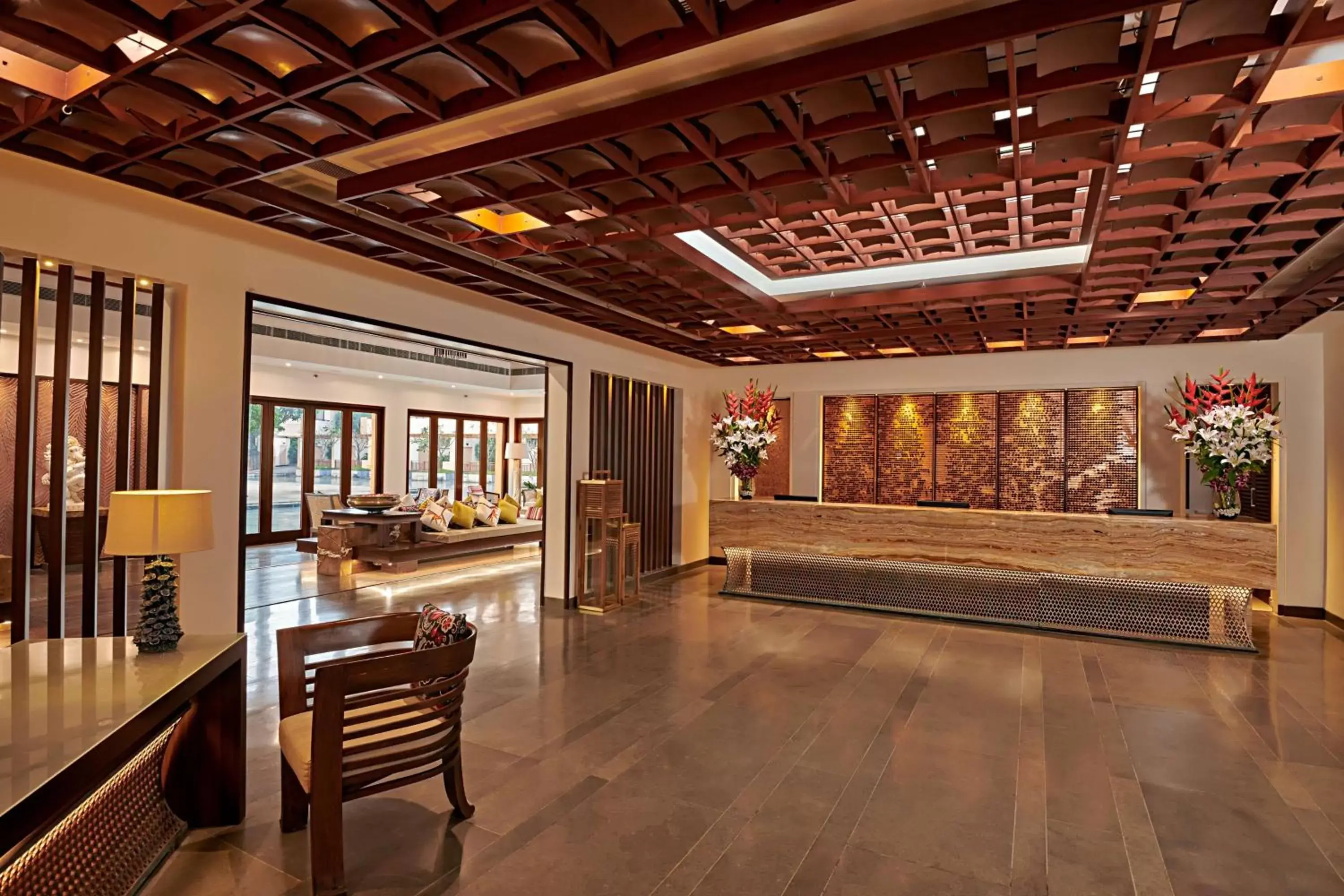 Lobby or reception in Radisson Blu Resort & Spa Alibaug