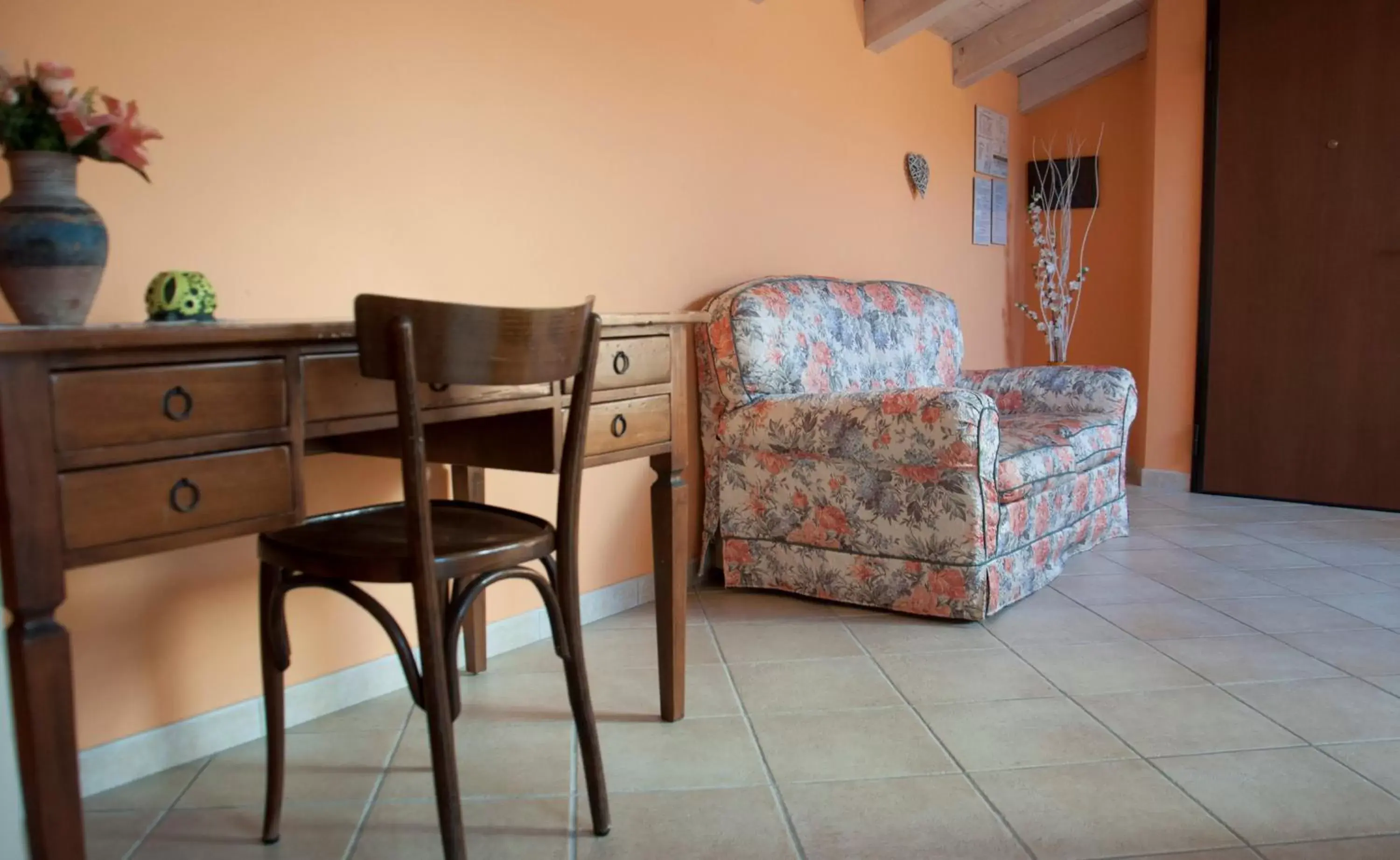 Living room in La Chiocciola