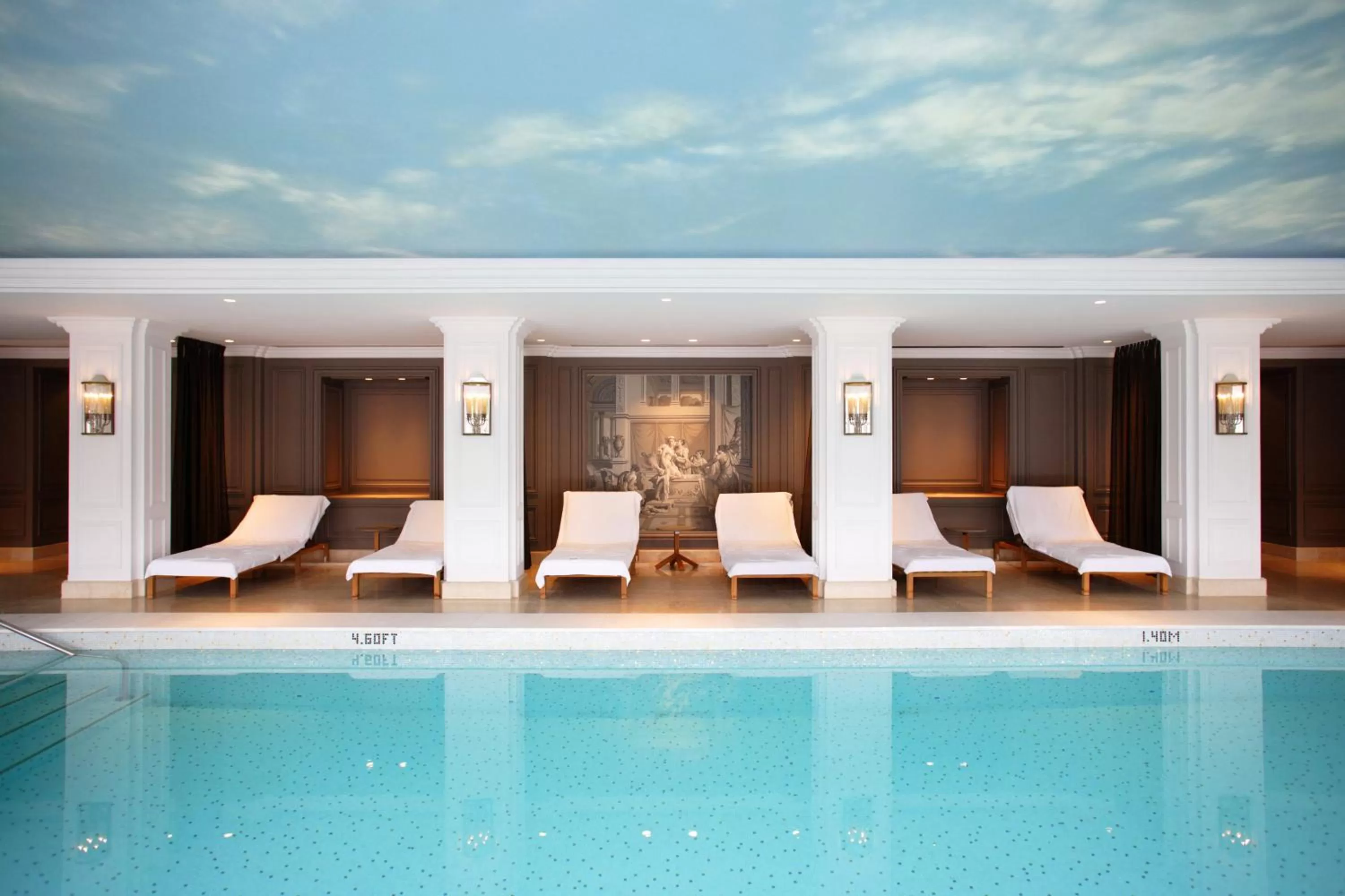 Swimming pool in InterContinental Amstel Amsterdam by IHG