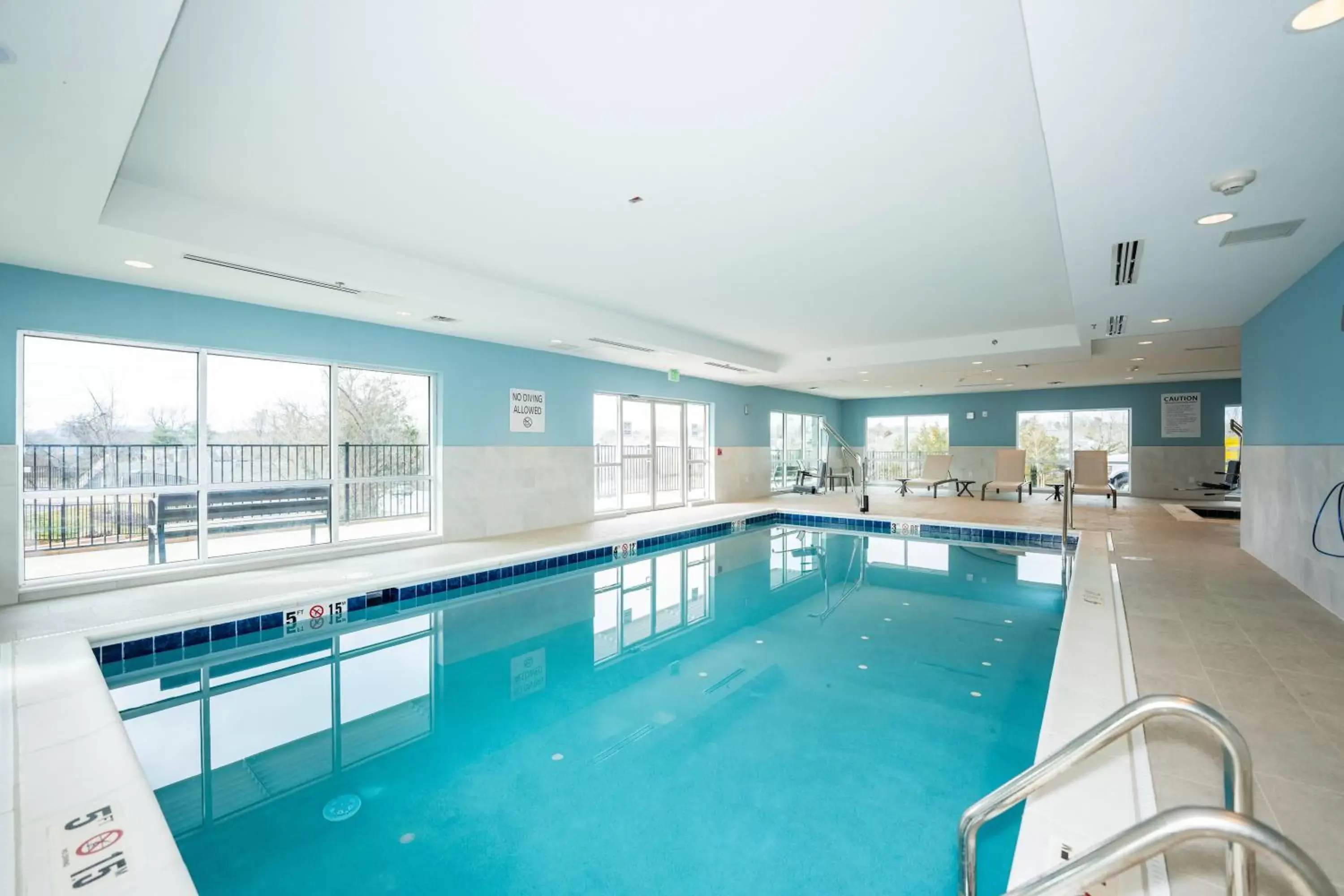Swimming Pool in Holiday Inn Express & Suites Charlottesville, an IHG Hotel