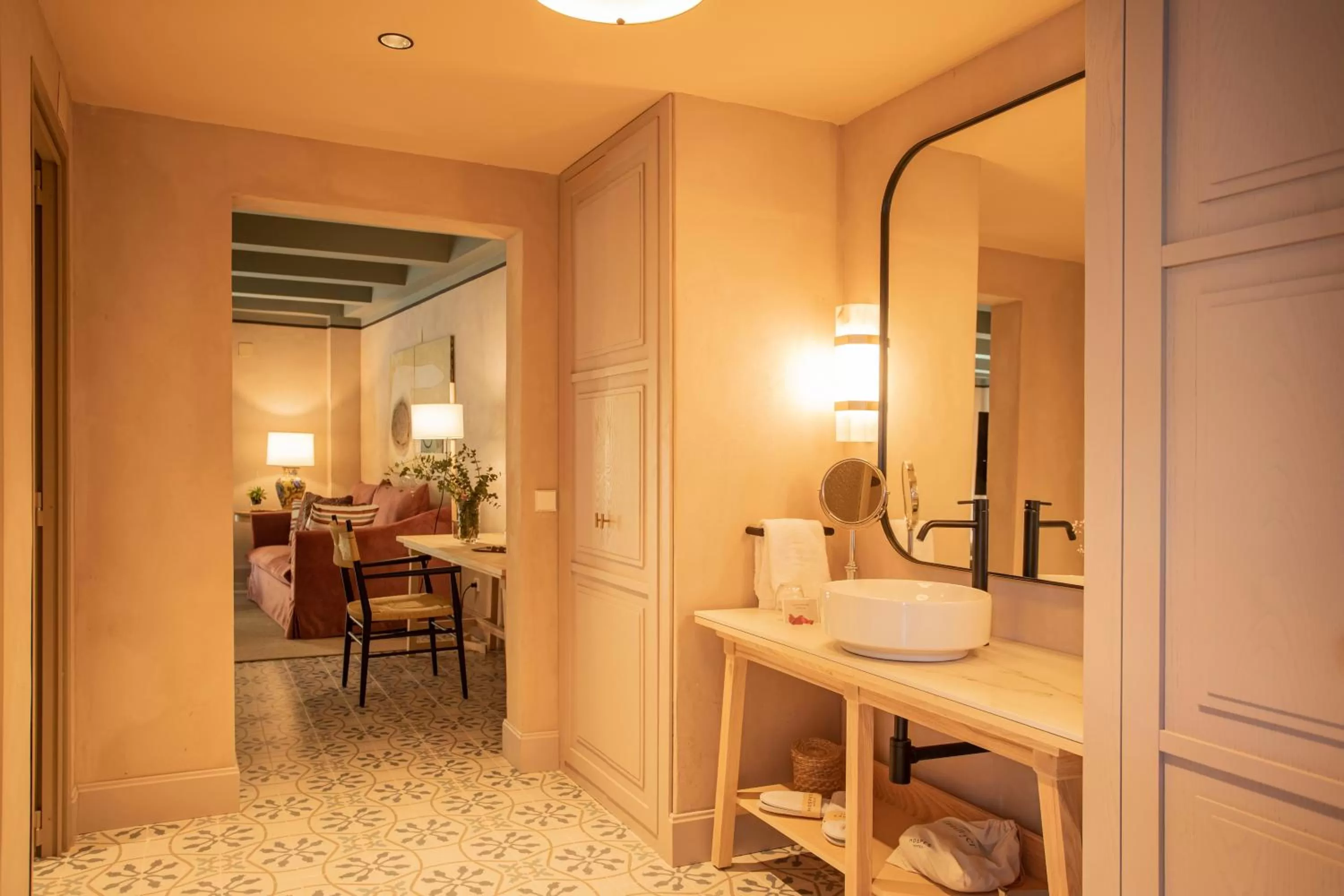 Bathroom in Hospes Las Casas del Rey de Baeza, a Member of Design Hotels