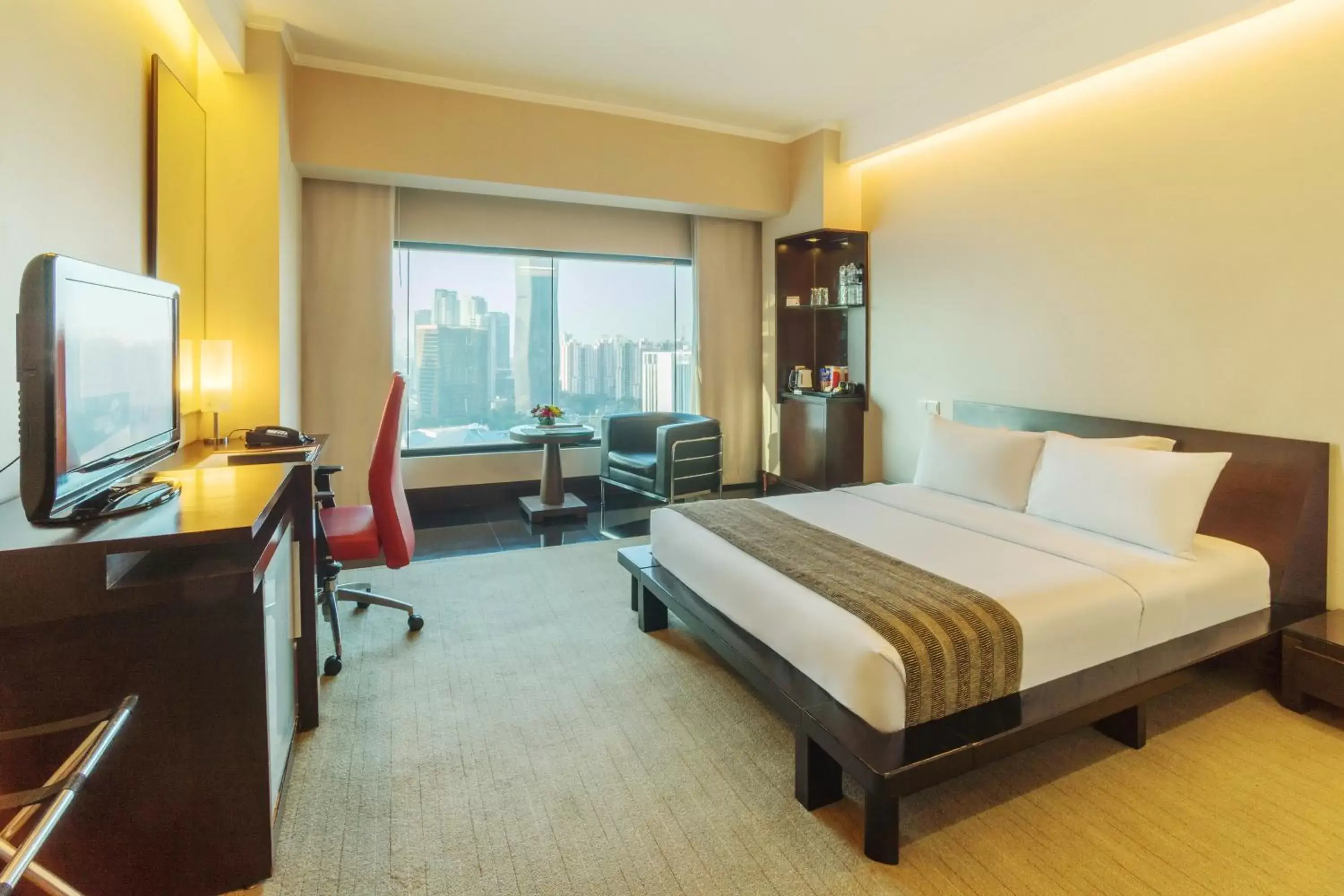 Bedroom in Manhattan Hotel Jakarta