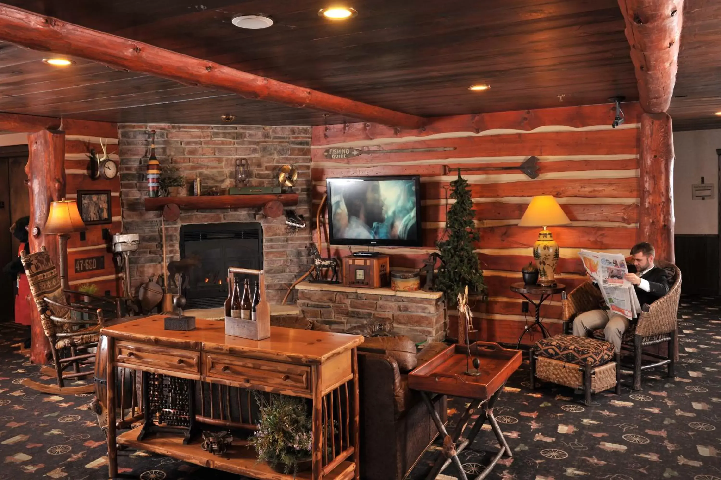 Living room, Seating Area in Stoney Creek Hotel St. Joseph