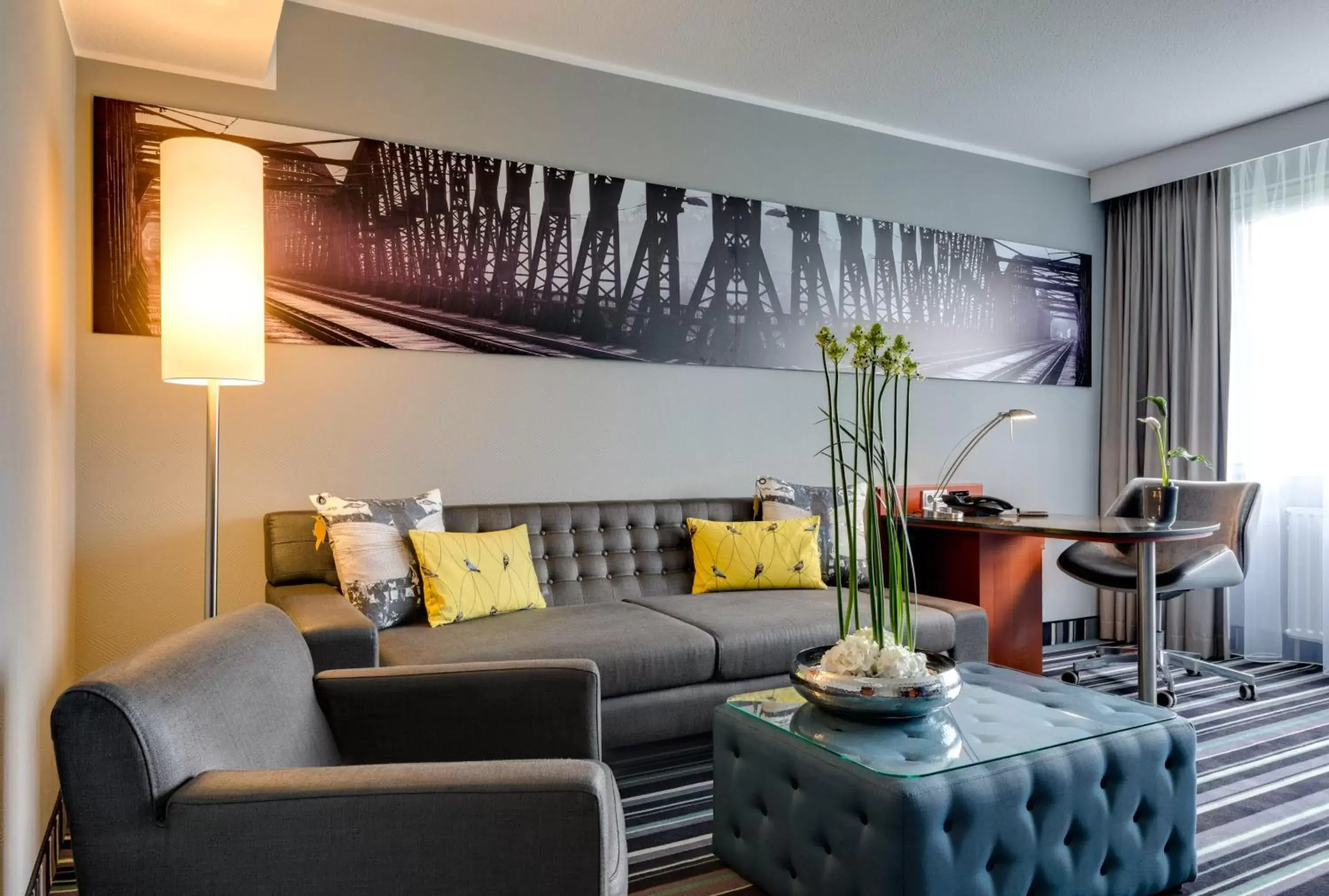 Living room, Seating Area in Radisson Blu Hotel Dortmund