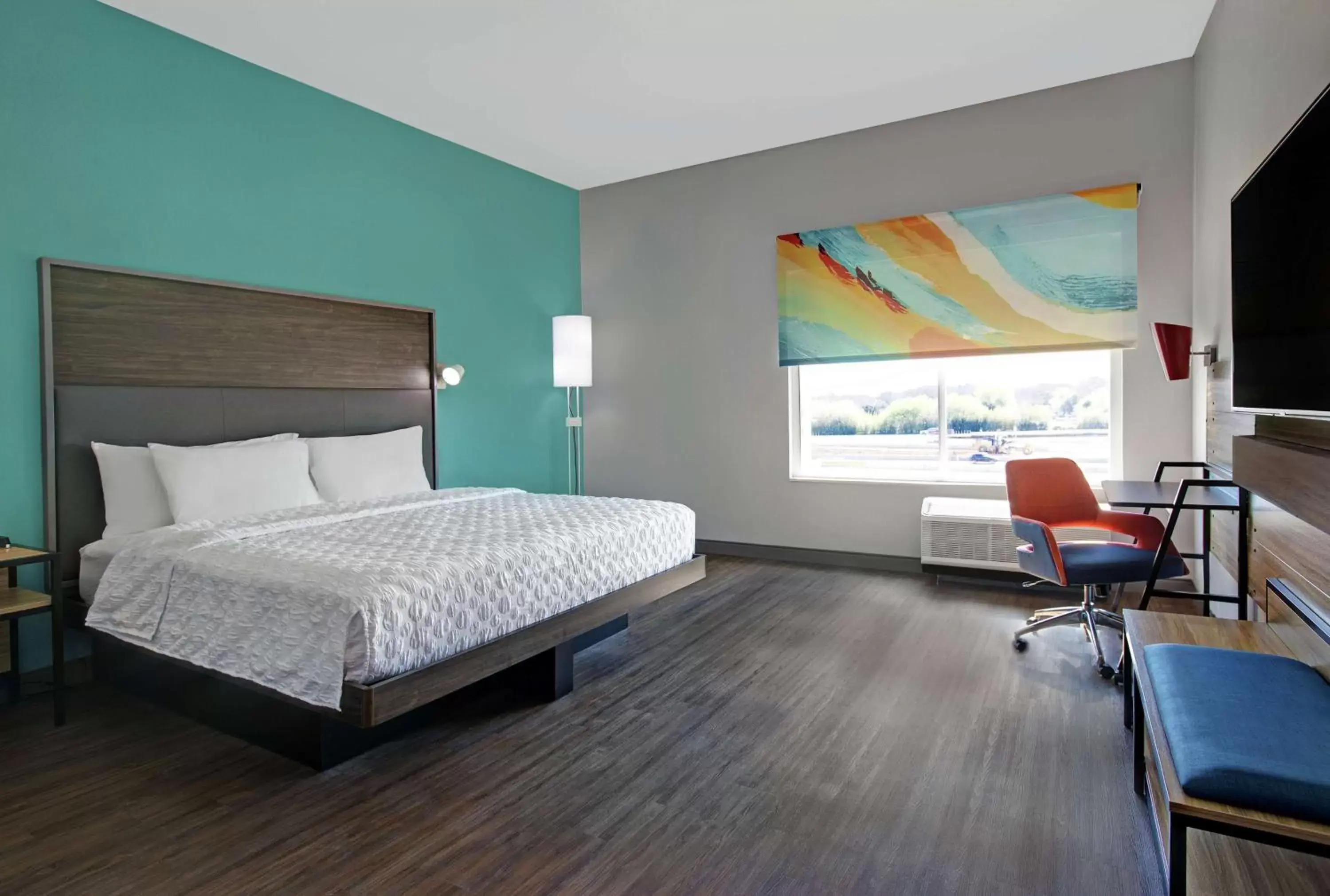 Bedroom, Bed in Tru By Hilton Austin Airport, Tx Bedroom, Bed in Tru By Hilton Austin Airport, Tx