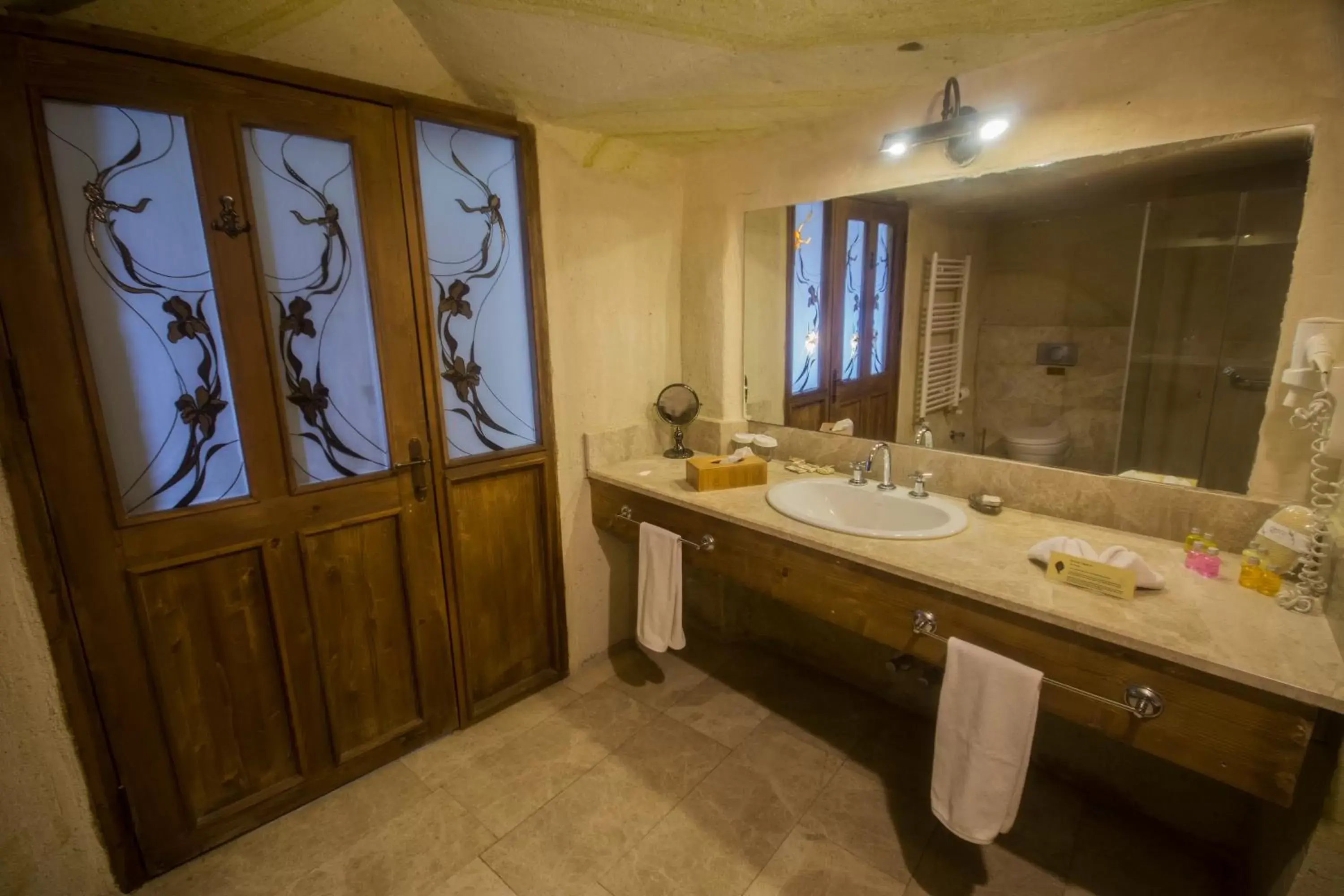Bathroom in Fresco Cave Suites Cappadocia