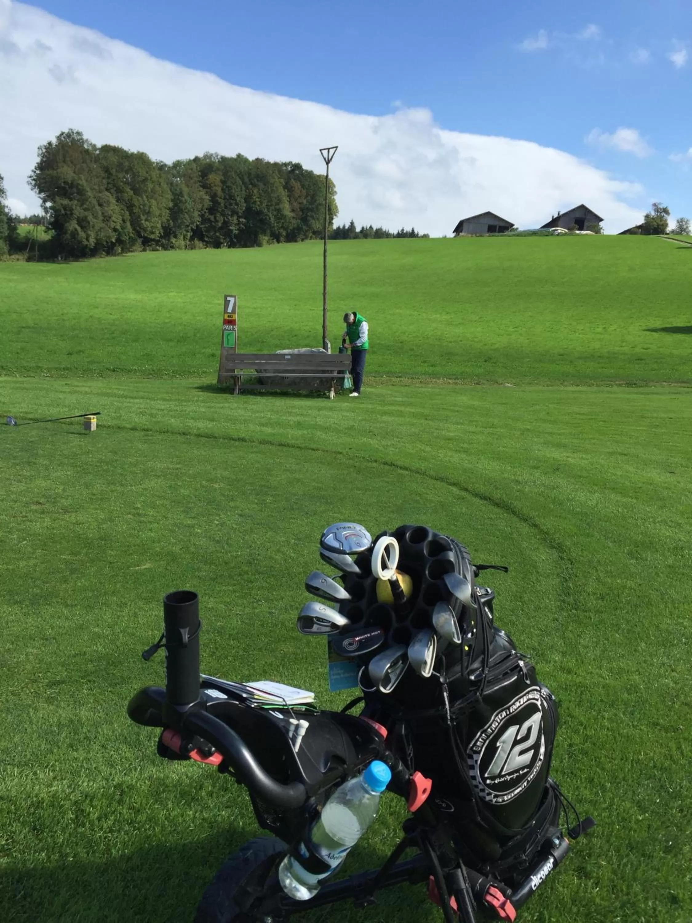 Golfcourse in Hotel Alpenblick