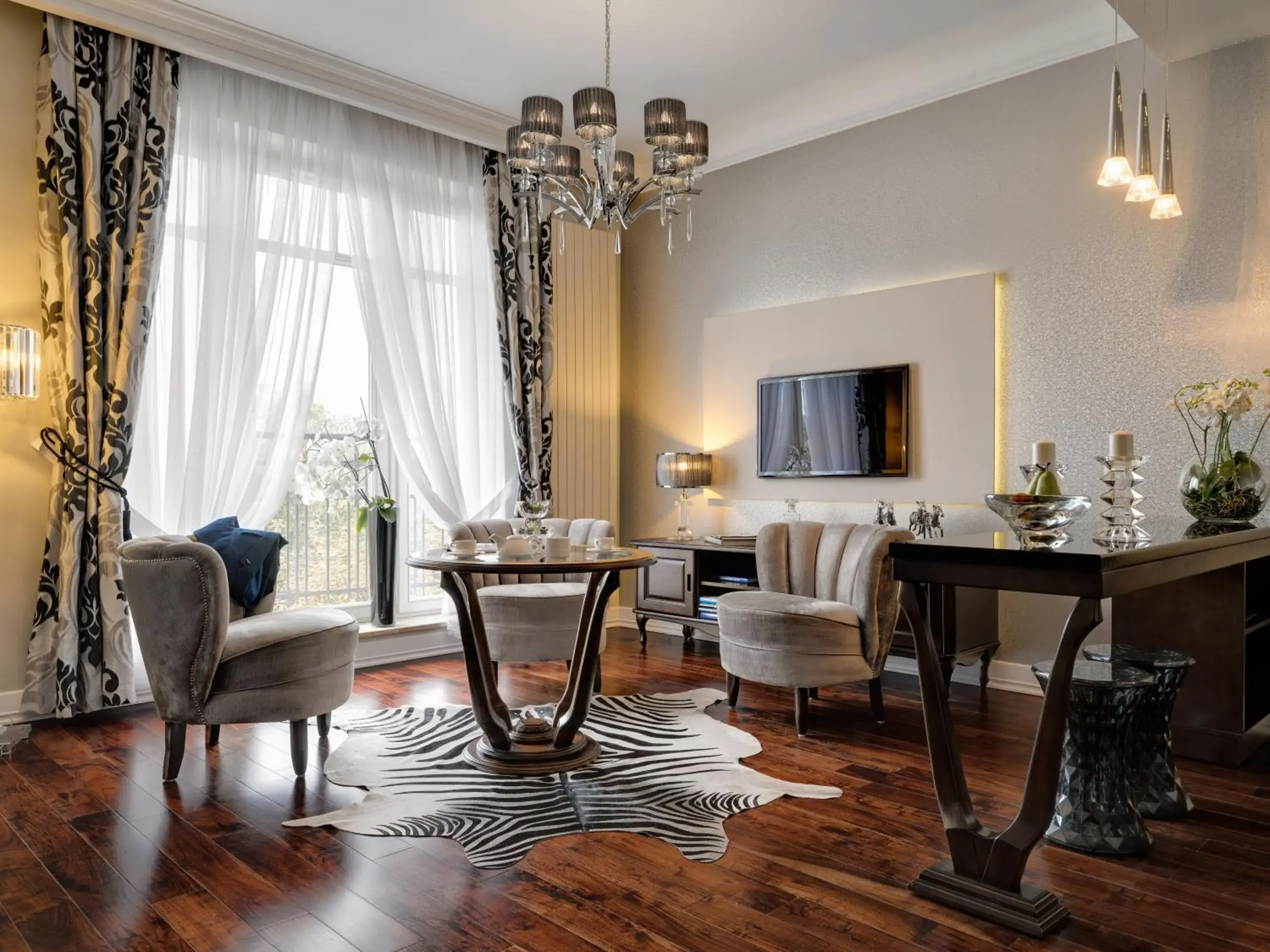 Living room, Seating Area in Rezydencja Luxury Hotel Bytom Piekary Śląskie