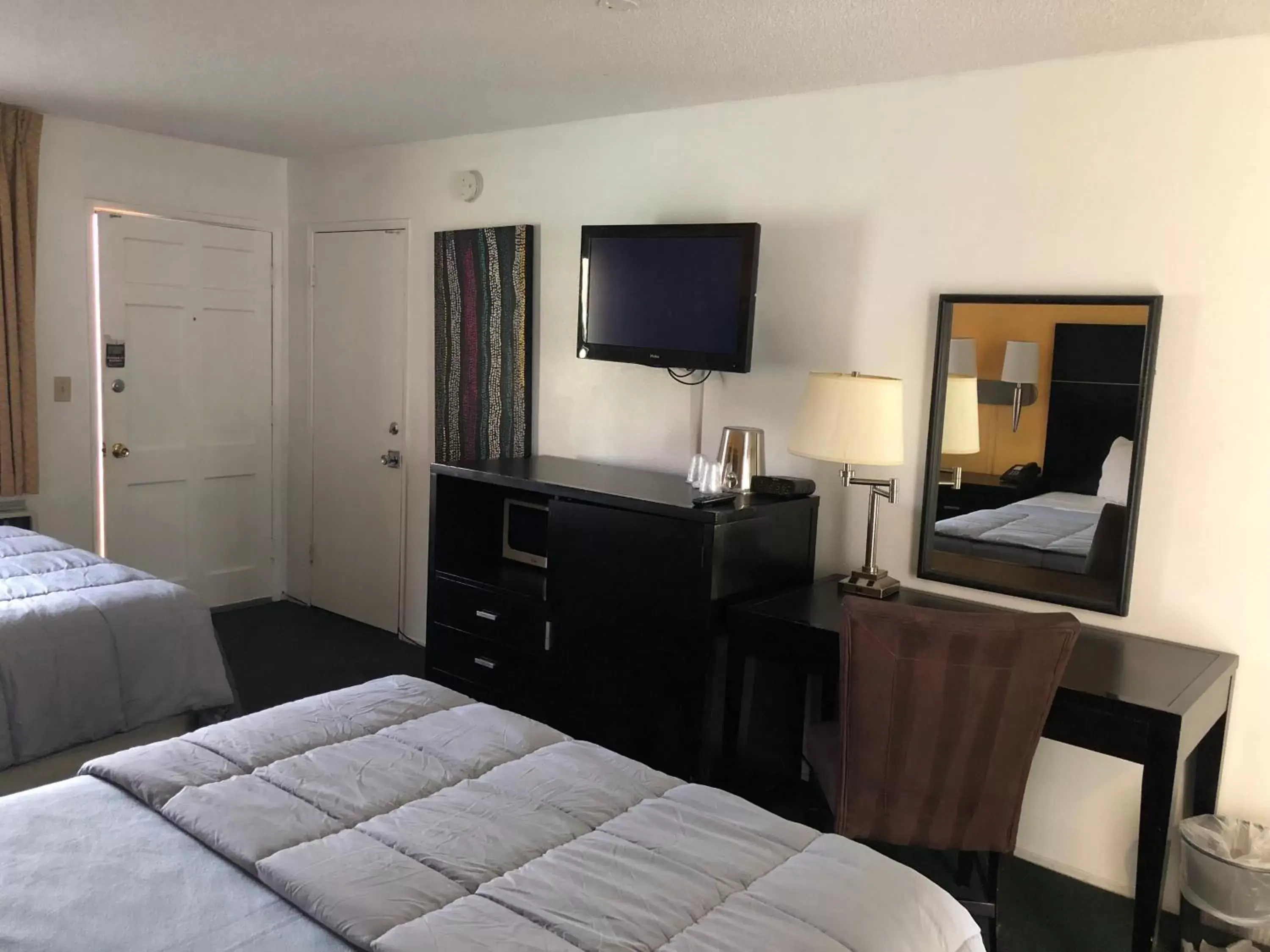 Bedroom, TV/Entertainment Center in Desert Lodge