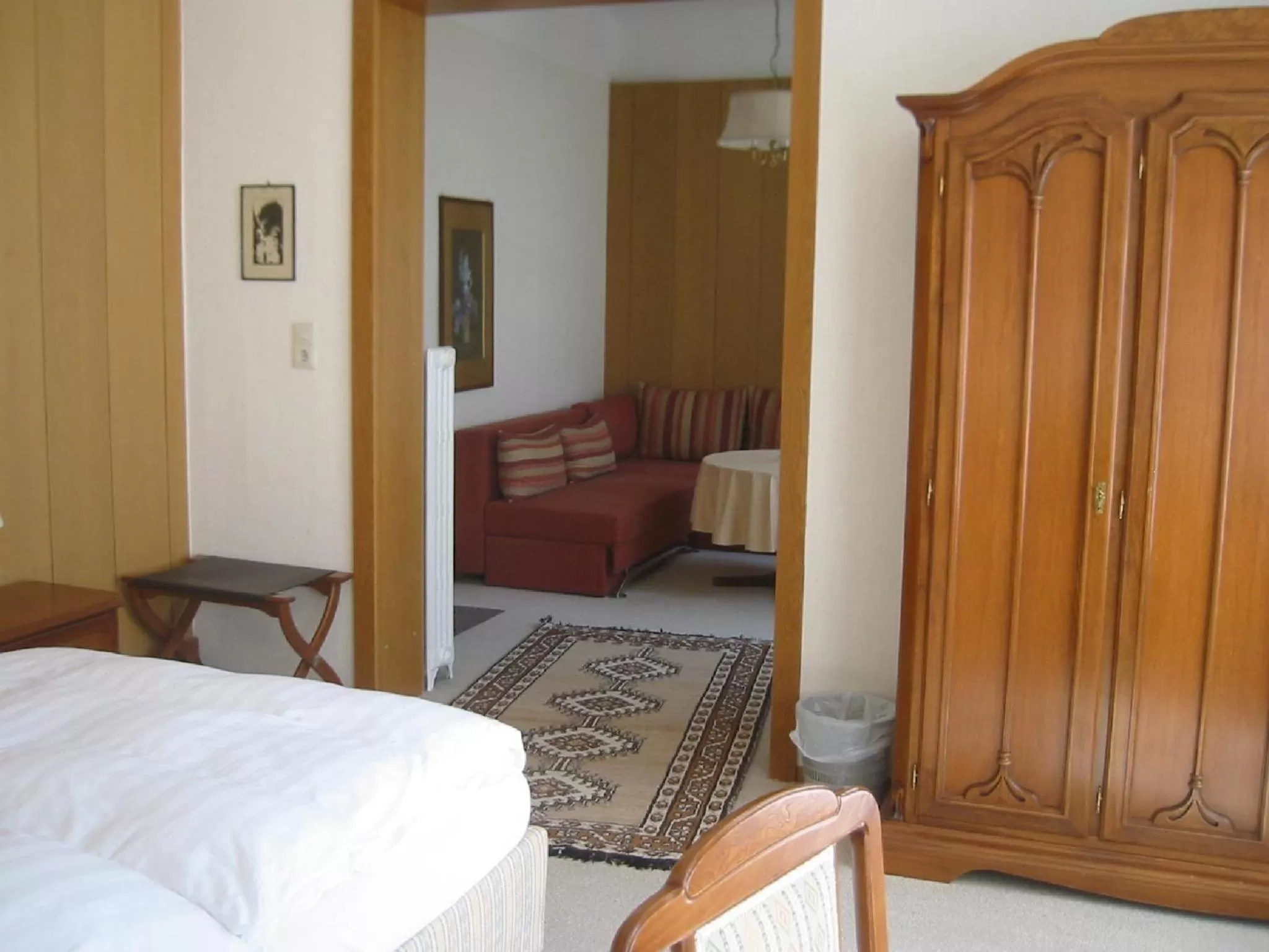 Photo of the whole room, Bed in Pension Thiel