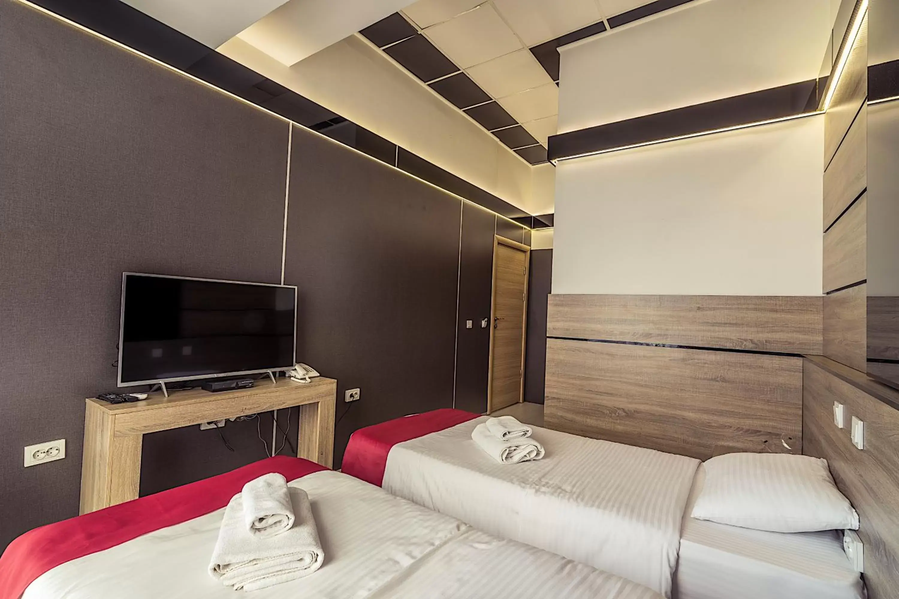 TV and multimedia, Bed in Hotel De KOKA
