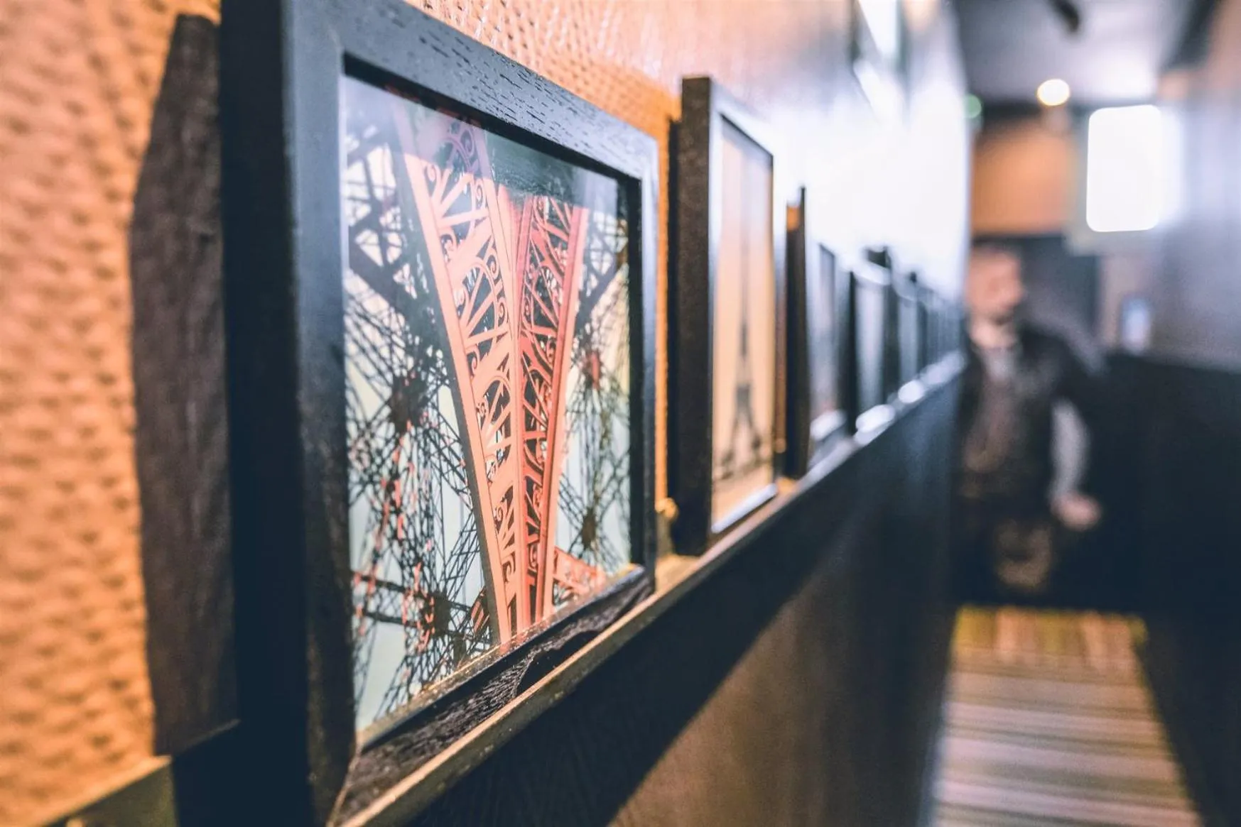 Decorative detail in Hotel Alpha Paris Eiffel by Patrick Hayat