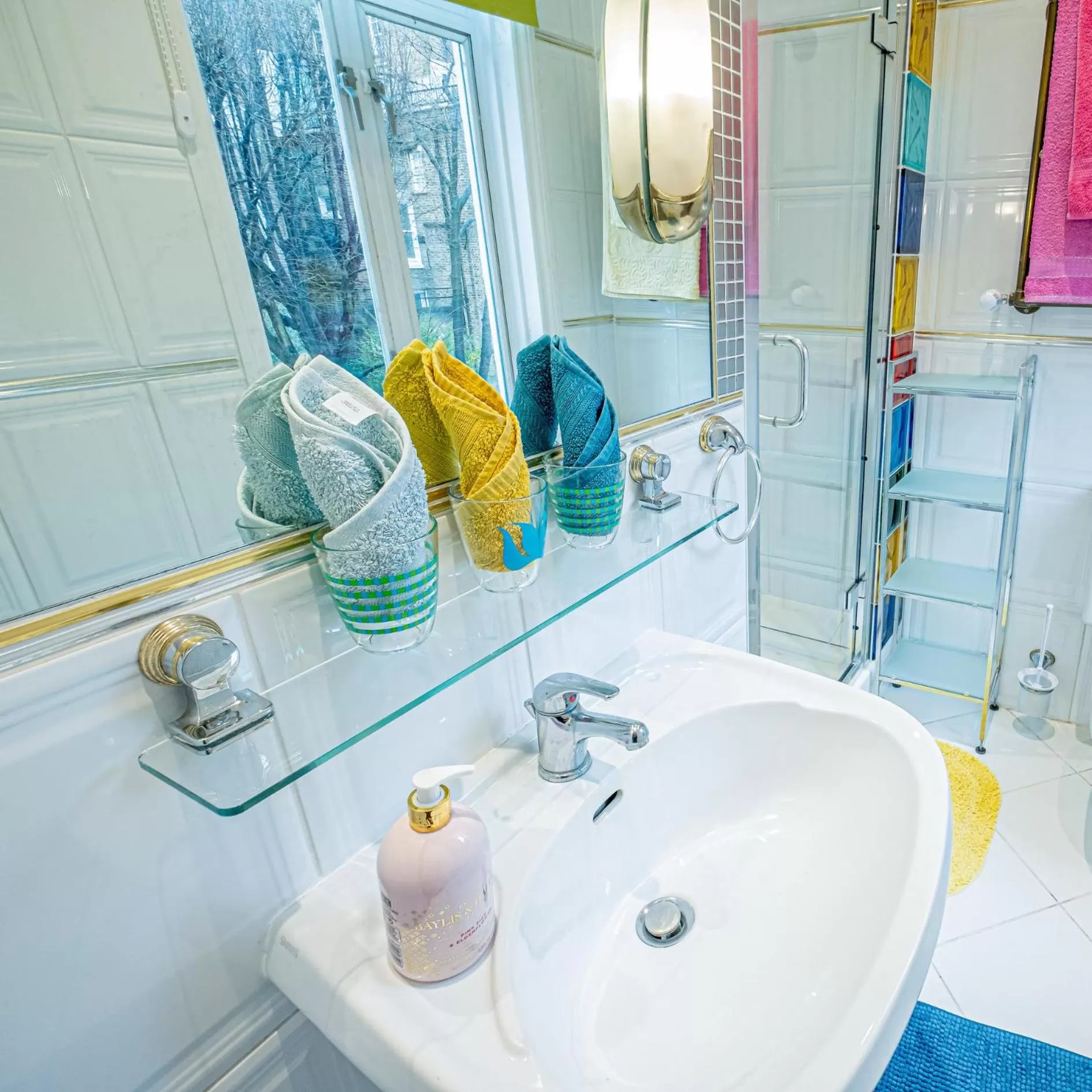 Shower in Dawson Place, Juliette's Bed and Breakfast