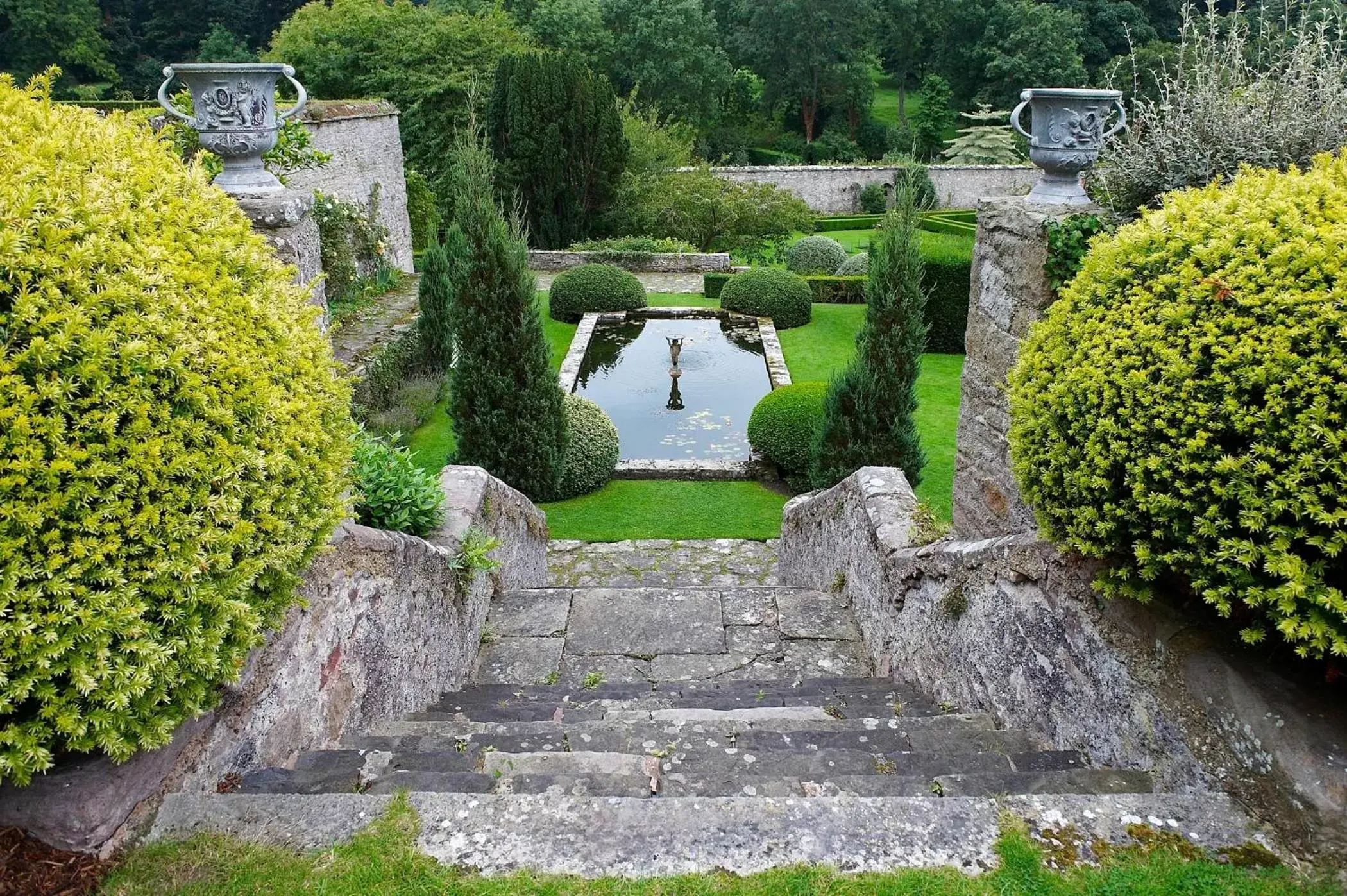 Natural landscape, Garden in Bodysgallen Hall and Spa