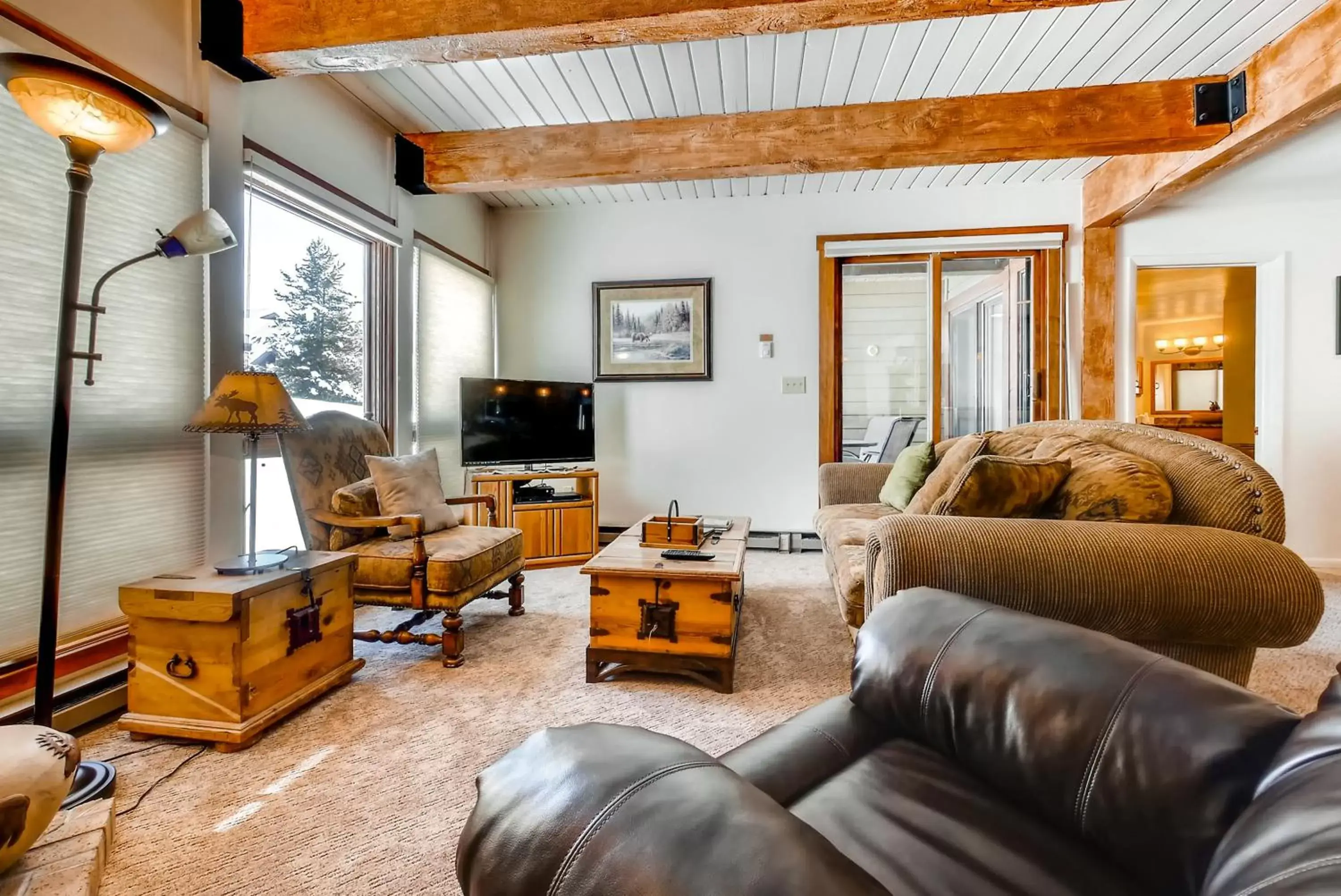 Living room, Seating Area in The Lodge at Steamboat by Vacasa