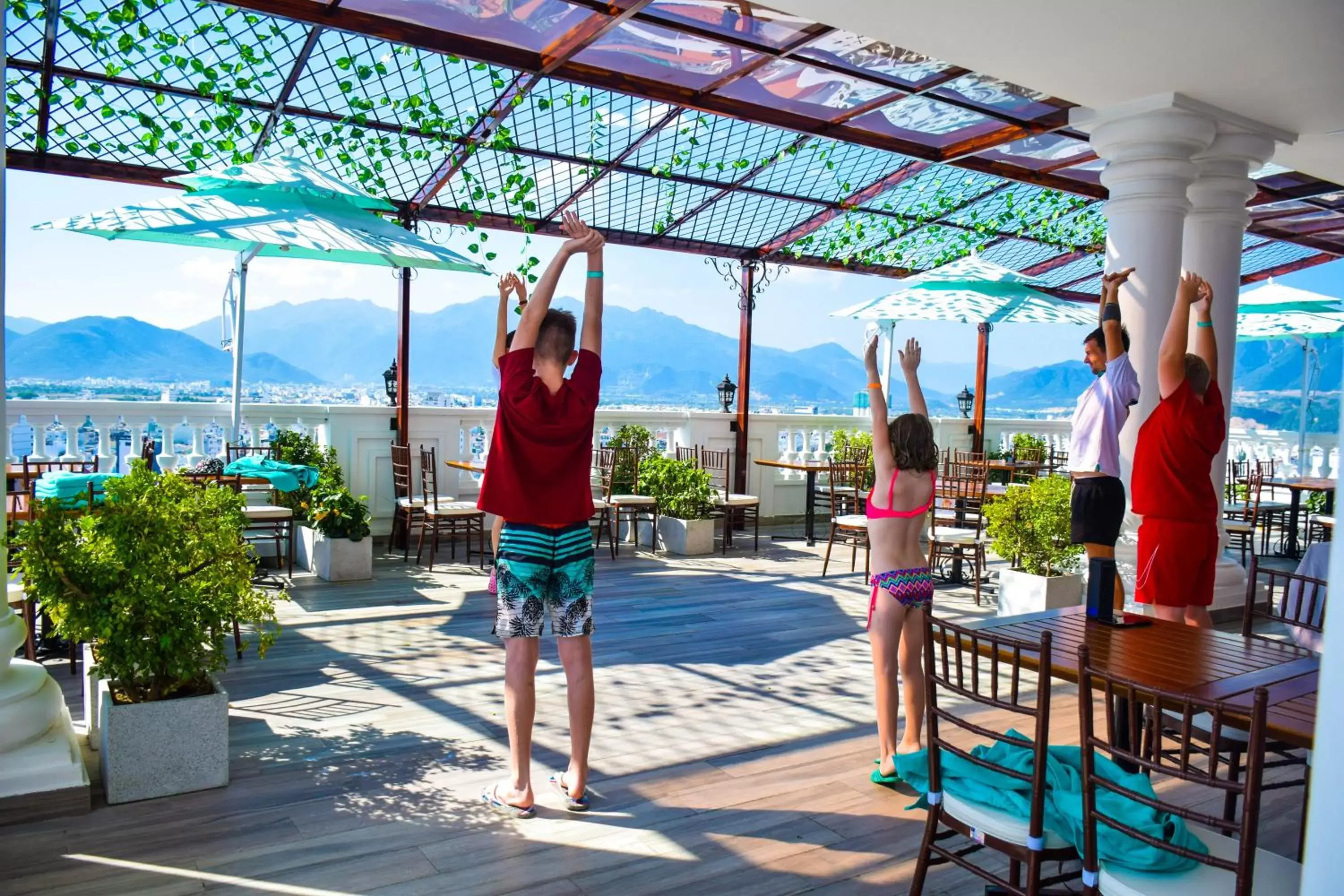 group of guests in Florida Nha Trang Hotel