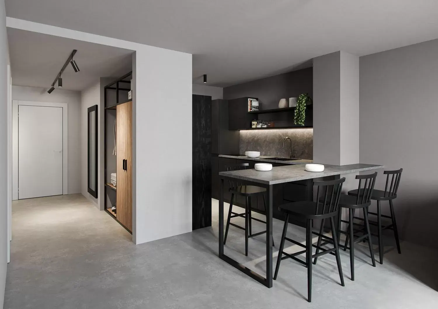 Kitchen or kitchenette, Dining Area in Hörtenberg Homes