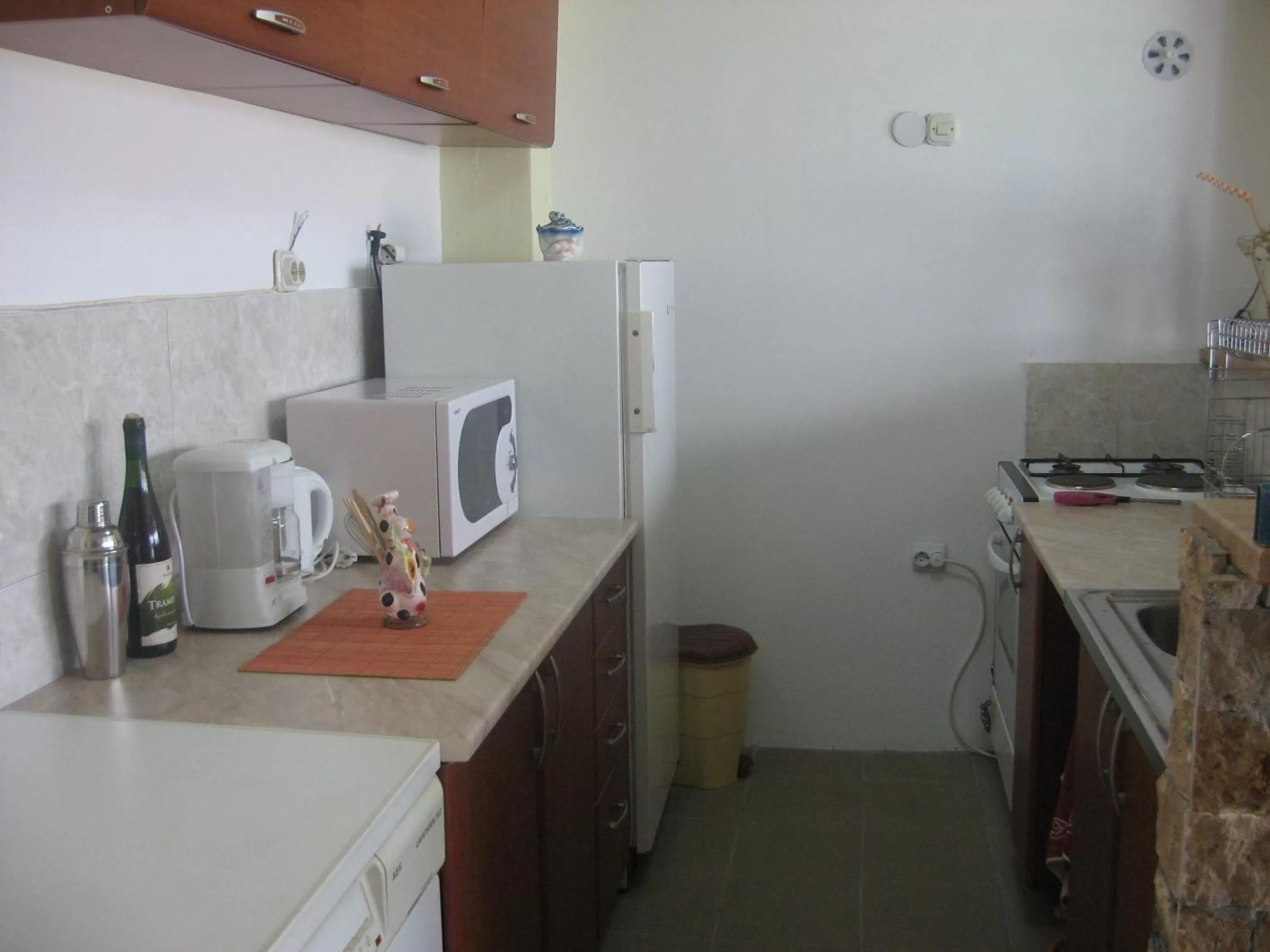 Kitchen or kitchenette in Apartments Villa Saray