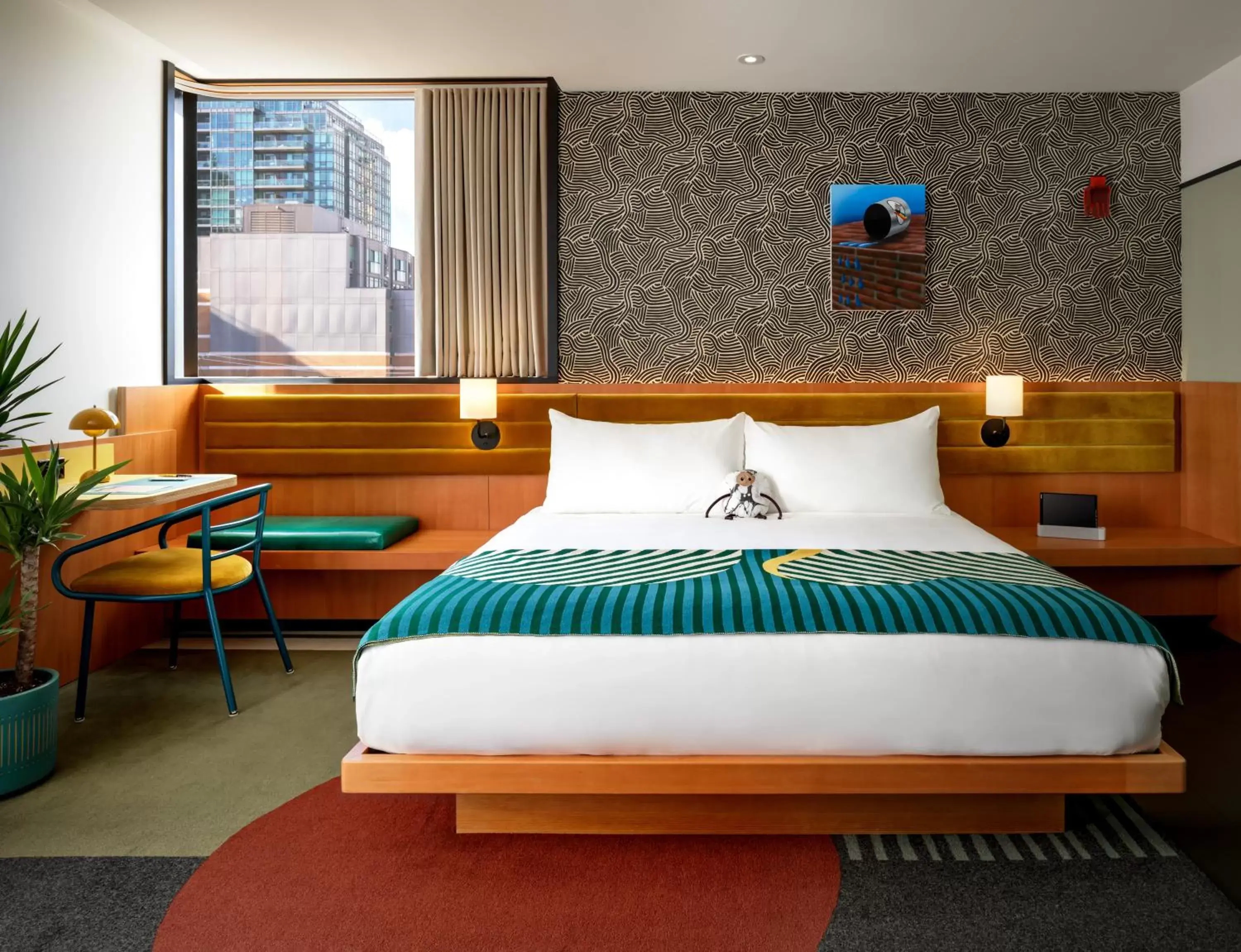 Bedroom, Bed in The Drake Hotel Bedroom, Bed in The Drake Hotel