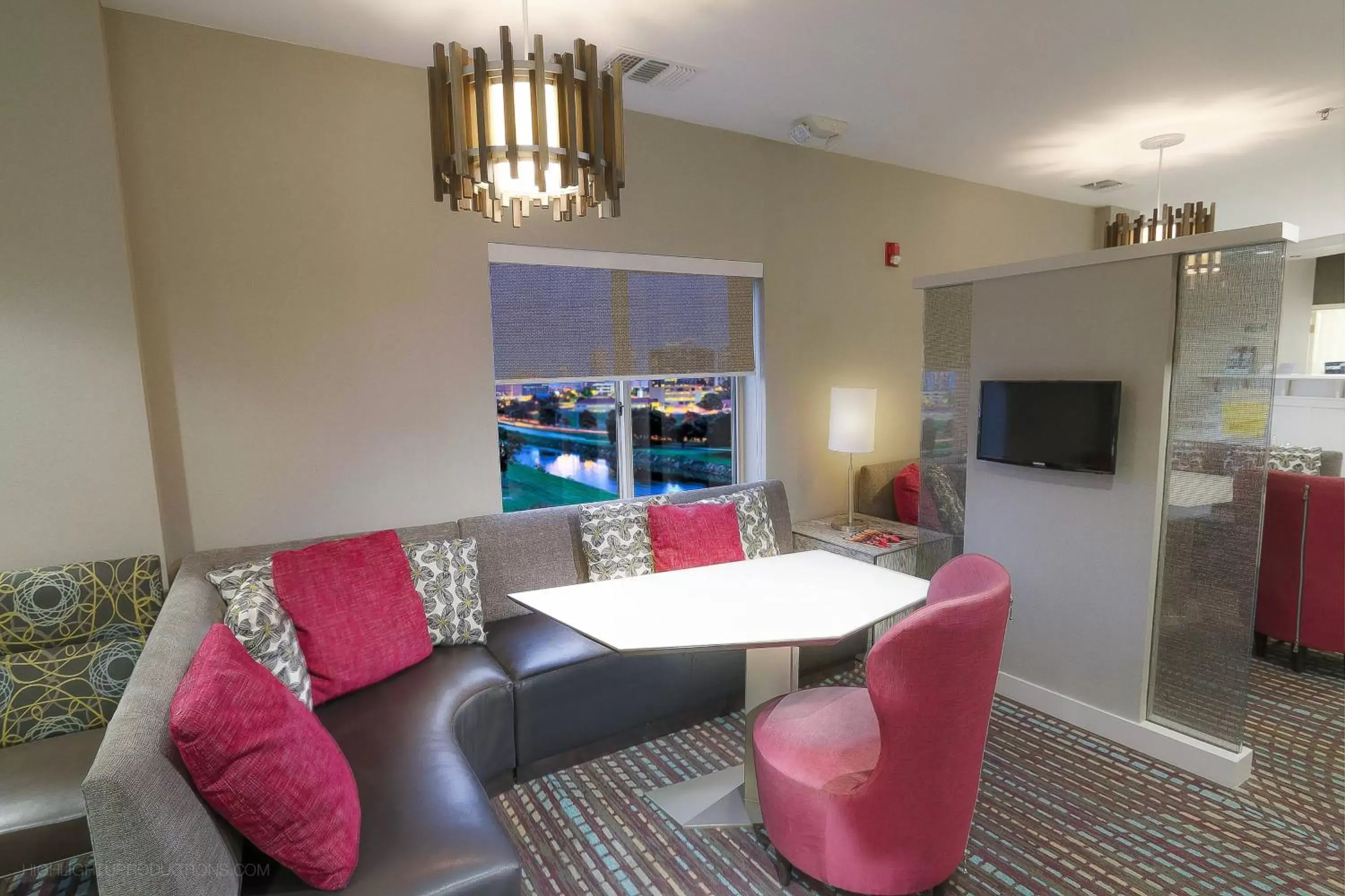 Lobby or reception in Residence Inn Fort Worth Alliance Airport