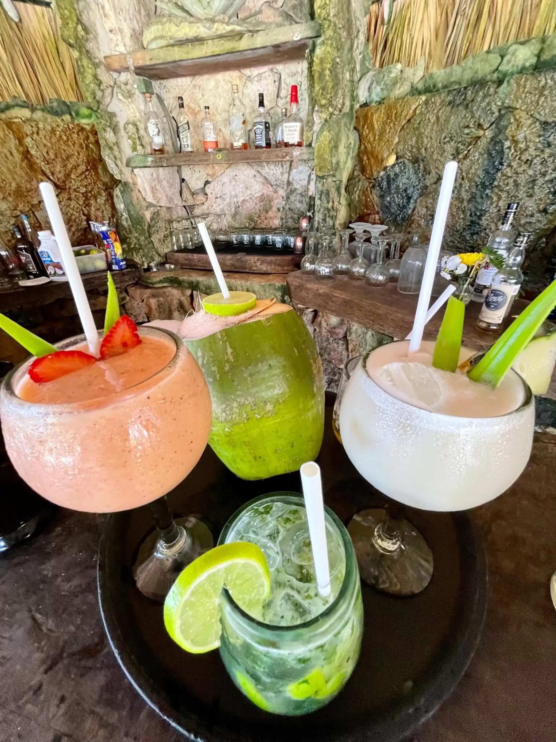 Drinks in Sueños Tulum