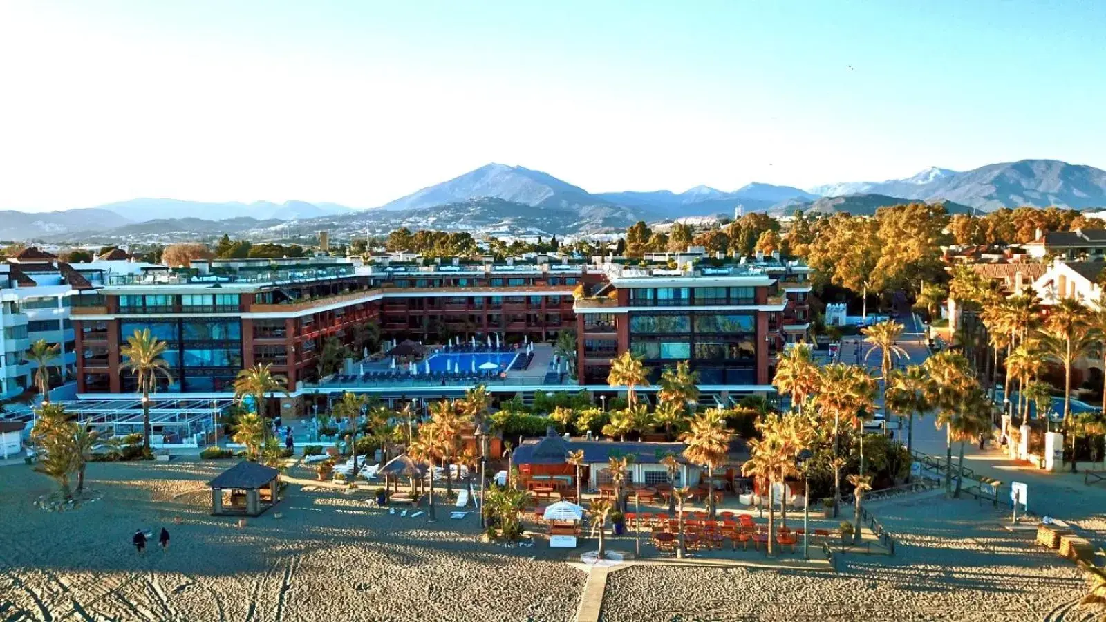 Property building, Bird's-eye View in Gran Hotel Guadalpín Banus