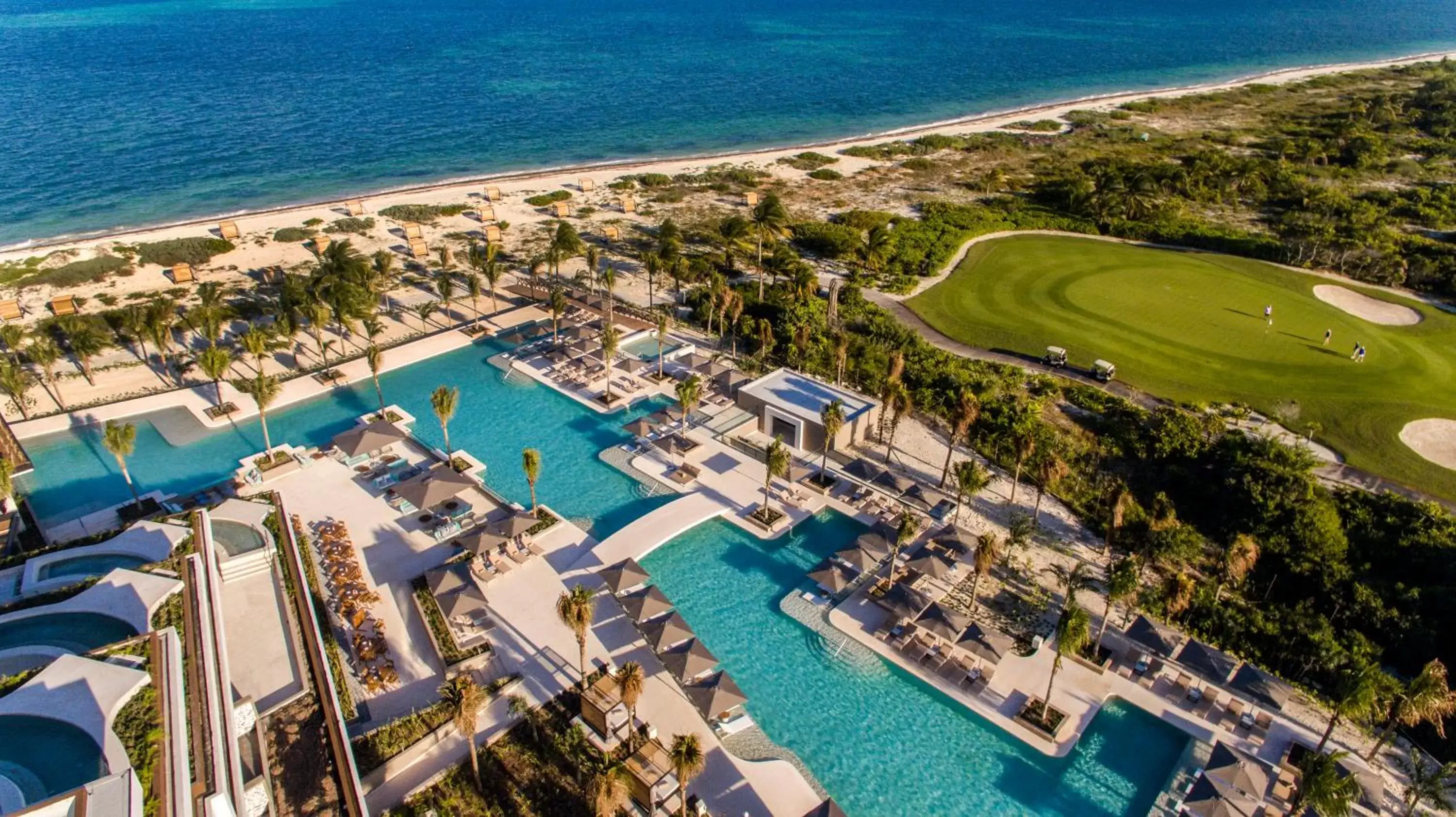 Bird's eye view, Bird's-eye View in Atelier Playa Mujeres- Adults Only - All Inclusive Resort