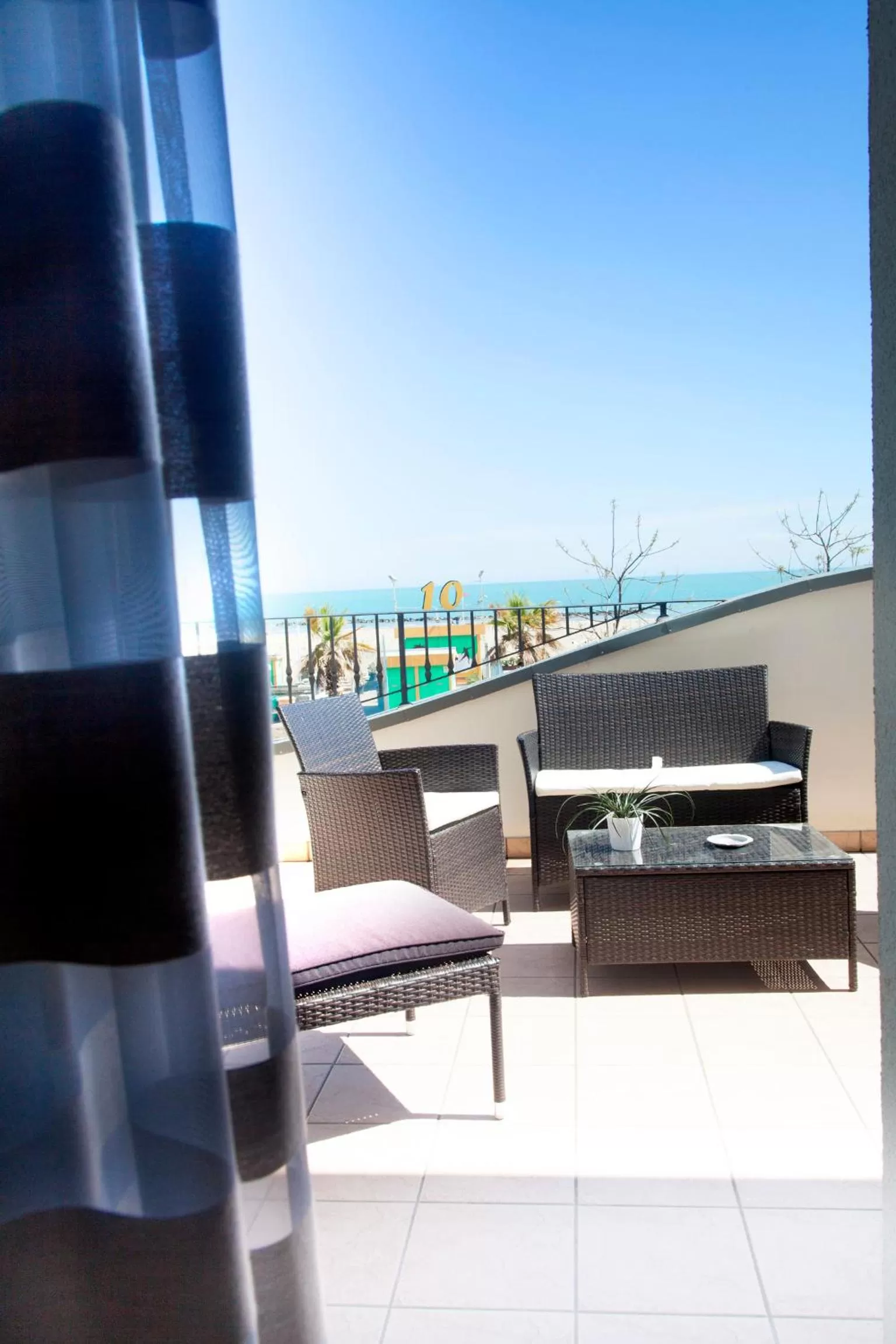 Balcony/Terrace in Hotel Gabbiano