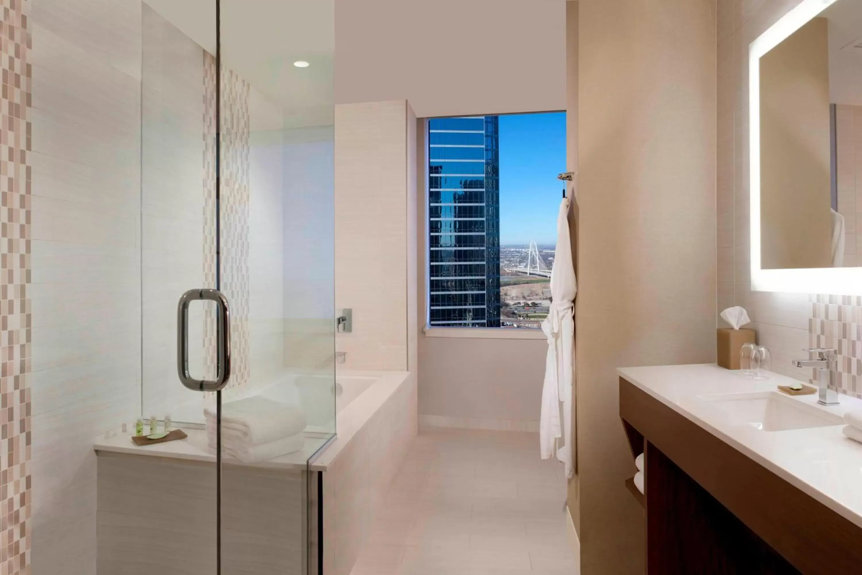 Bathroom in The Westin Dallas Downtown