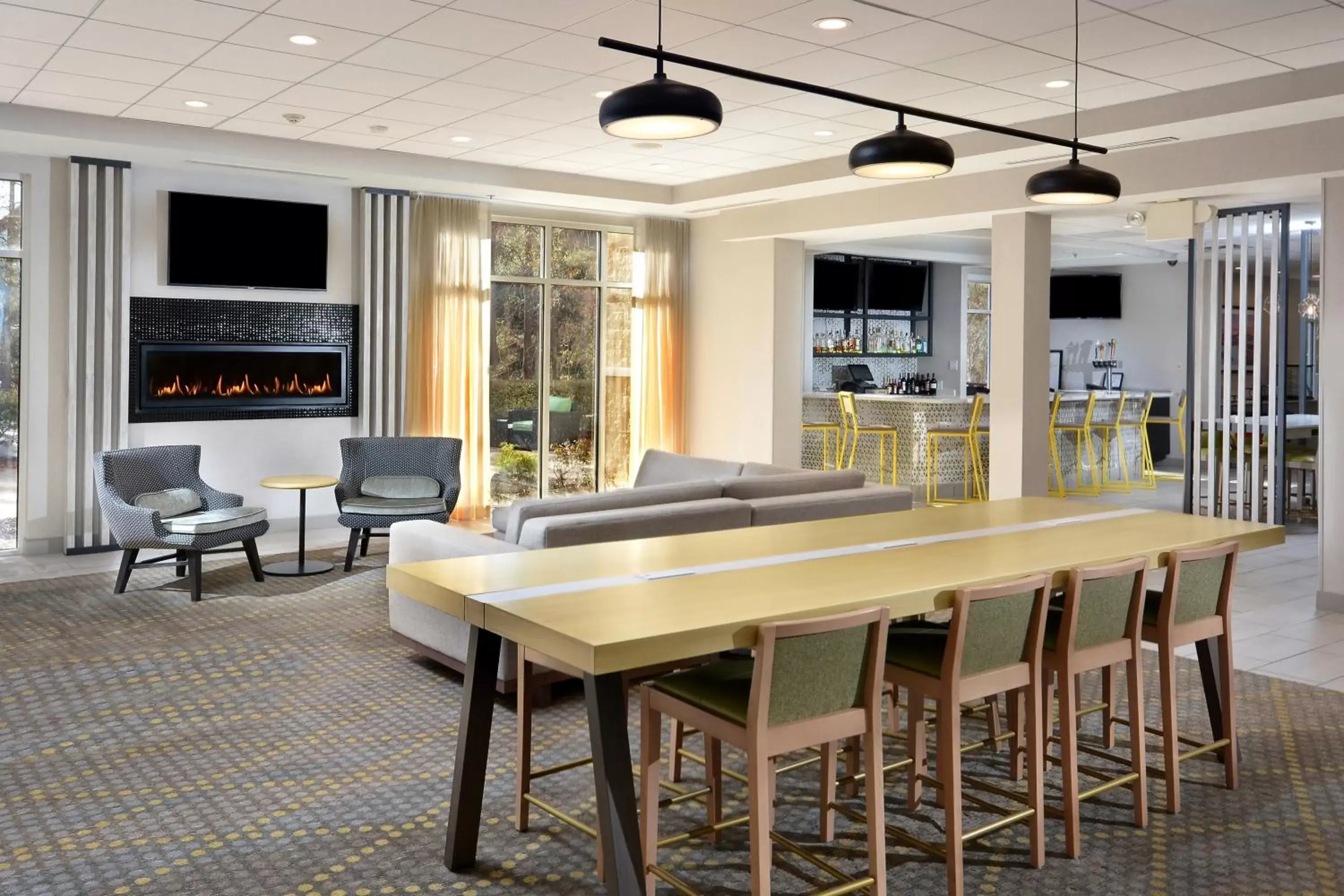 Property building, Lounge/Bar in Holiday Inn Raleigh Durham Airport, an IHG Hotel
