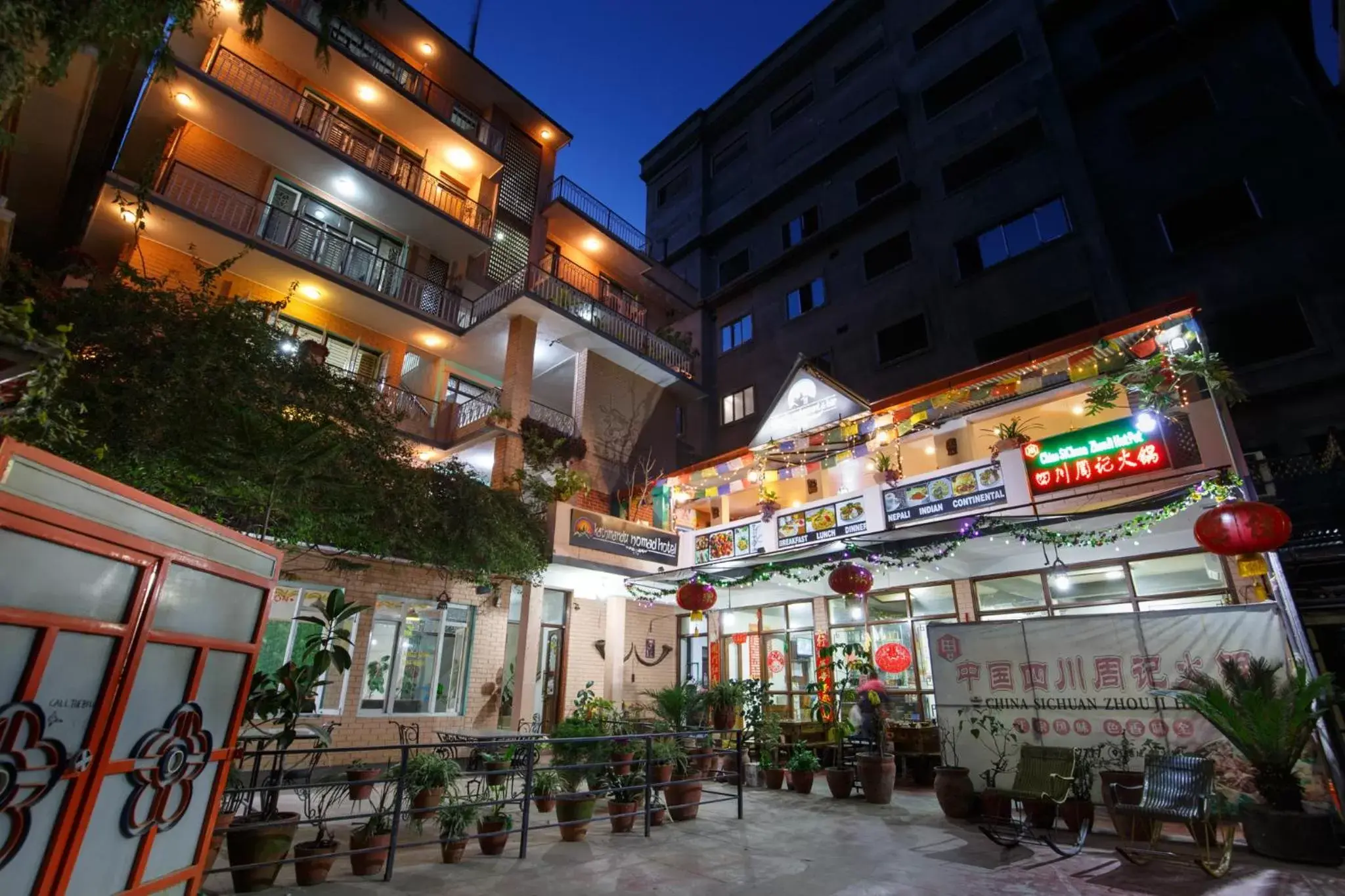 Property Building in KATHMANDU NOMAD HOTEL Property Building in KATHMANDU NOMAD HOTEL