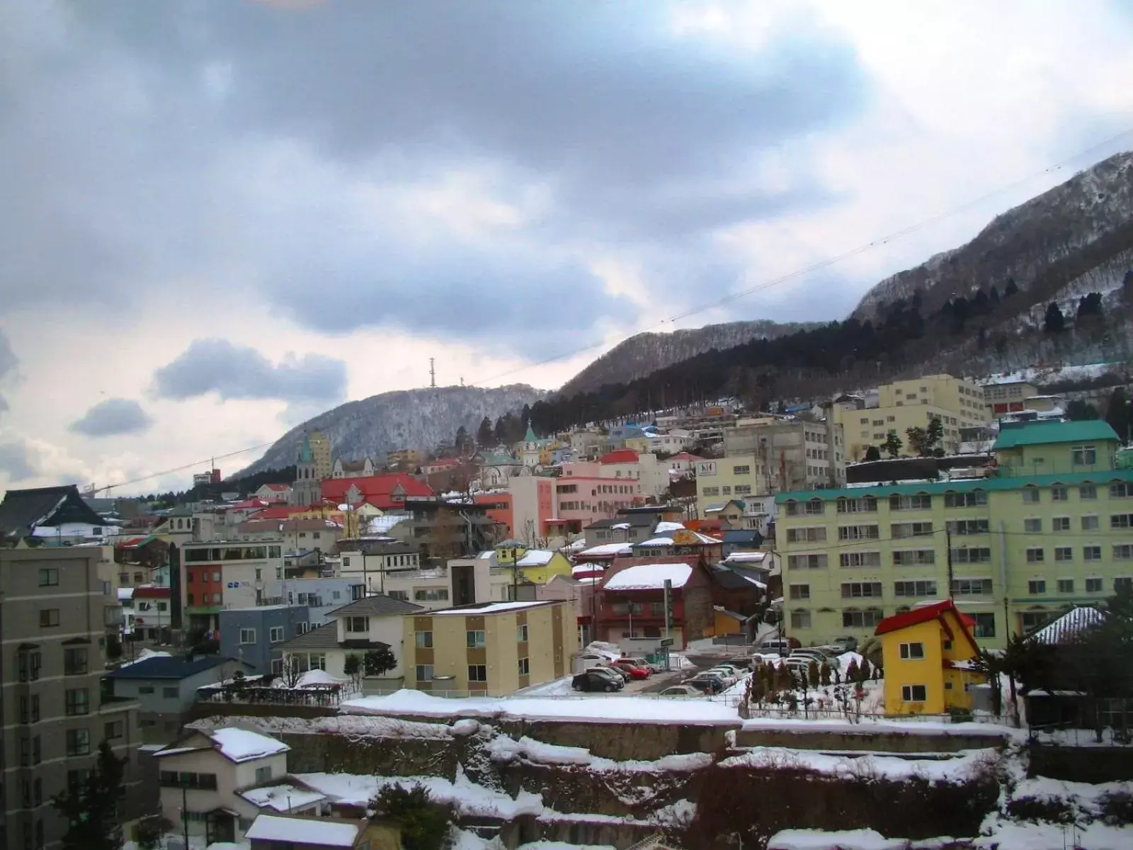 Winter in Hakodate Motomachi Hotel