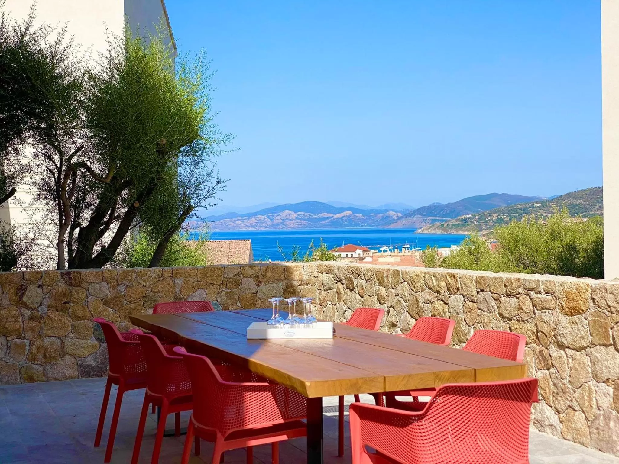 Patio in Casa u fornu Residence & Spa