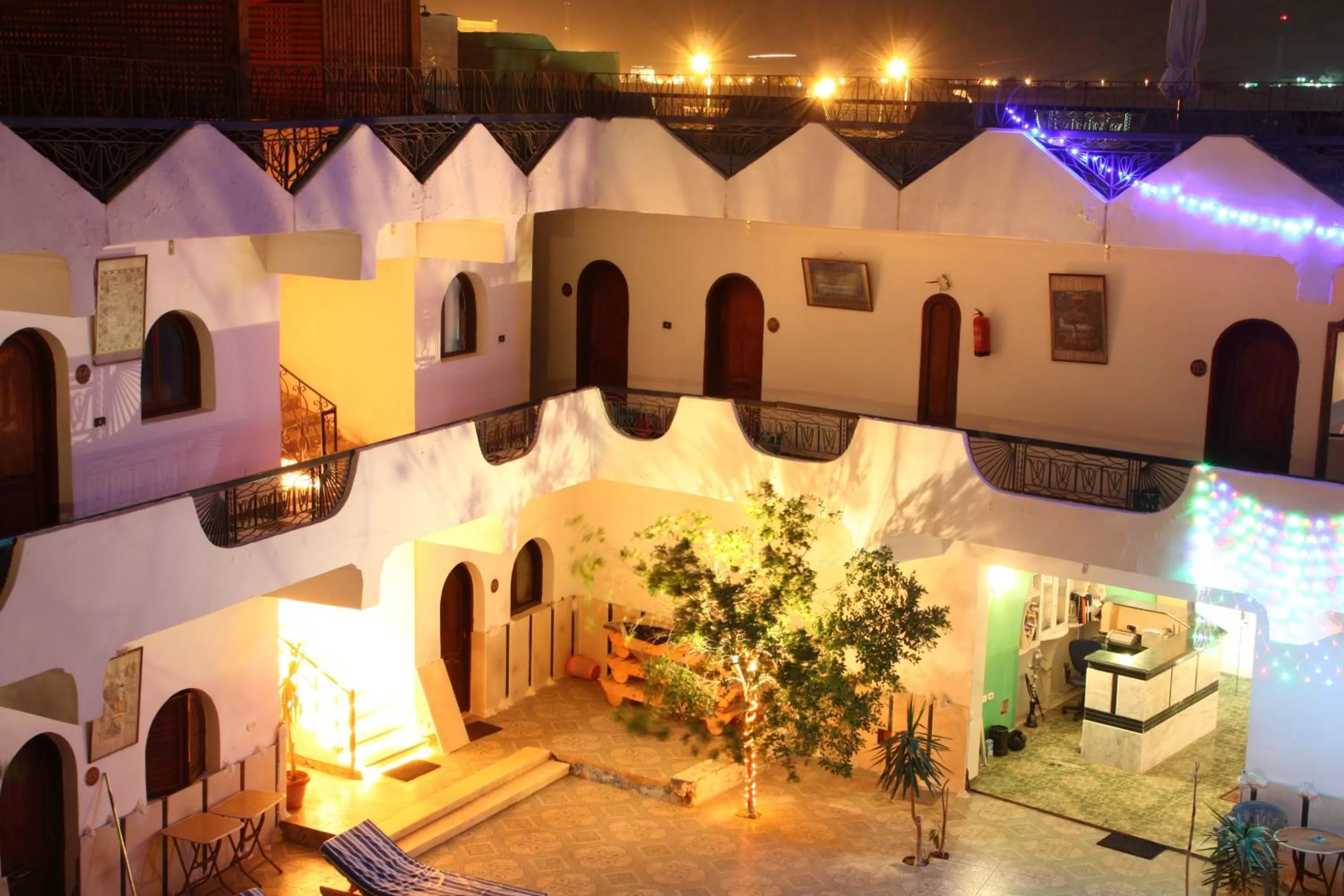 Facade/entrance in Dahab Plaza Hotel