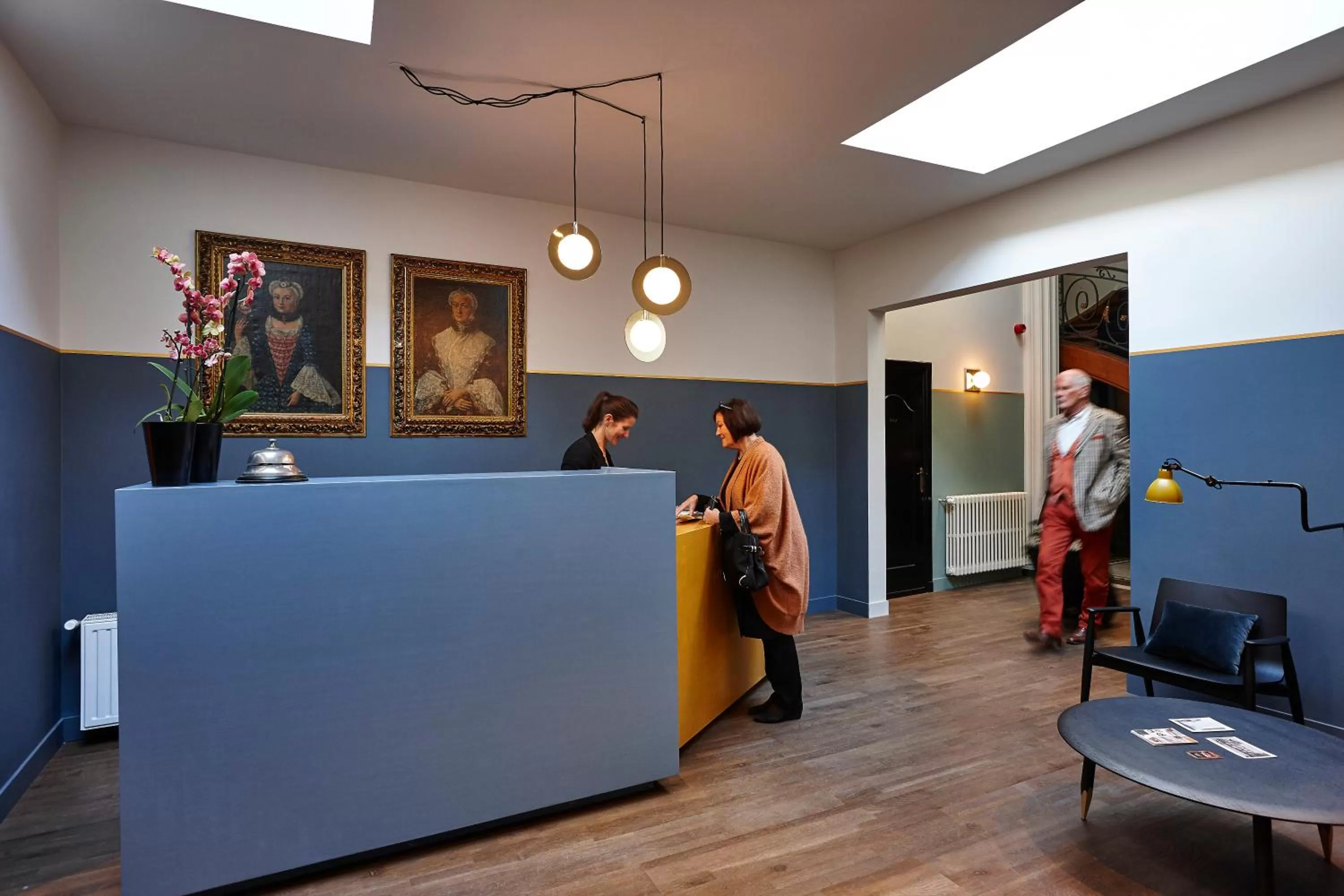 Staff in Hotel Monsieur Ernest