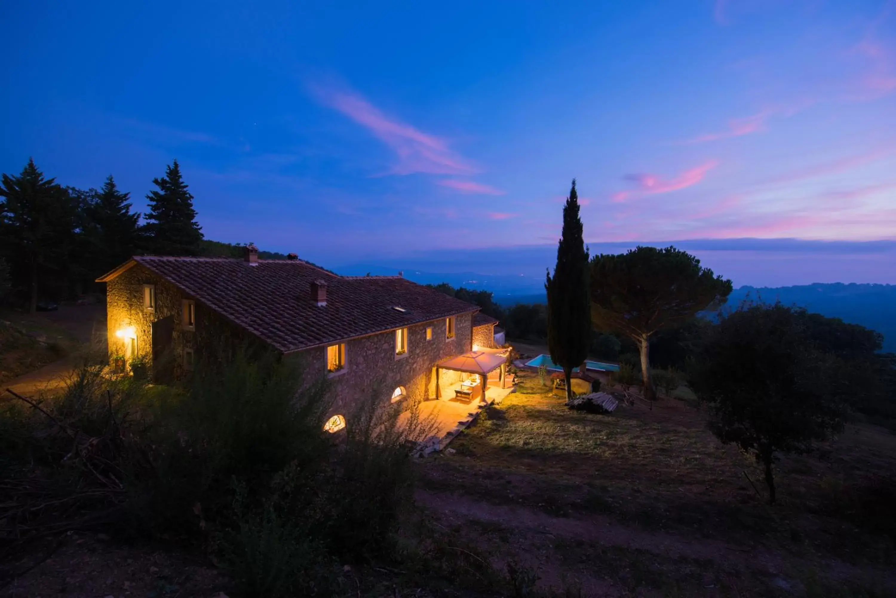 Property Building in B&B Podere Camaiano