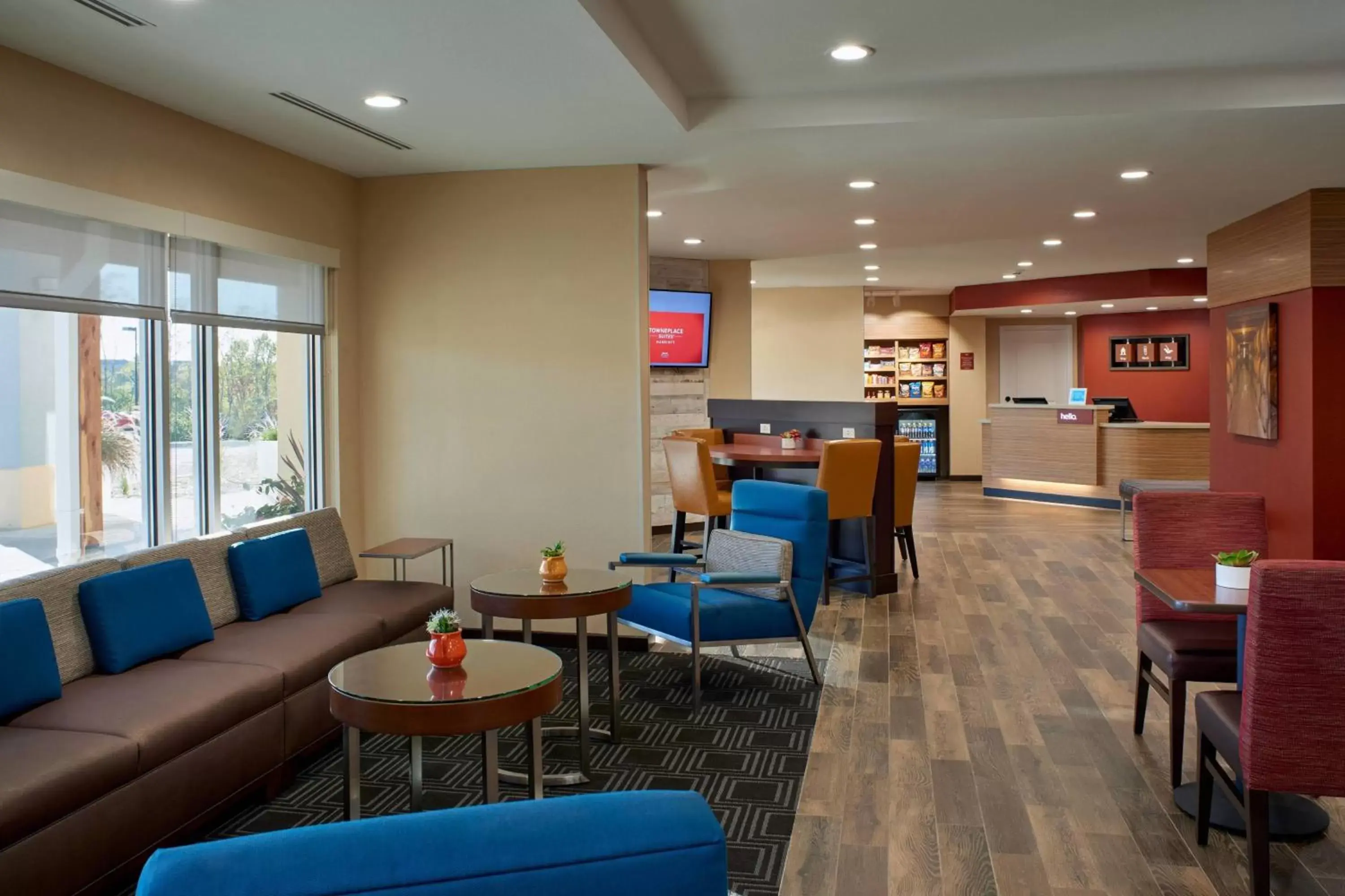 Lobby or reception, Lounge/Bar in TownePlace Suites by Marriott Richmond