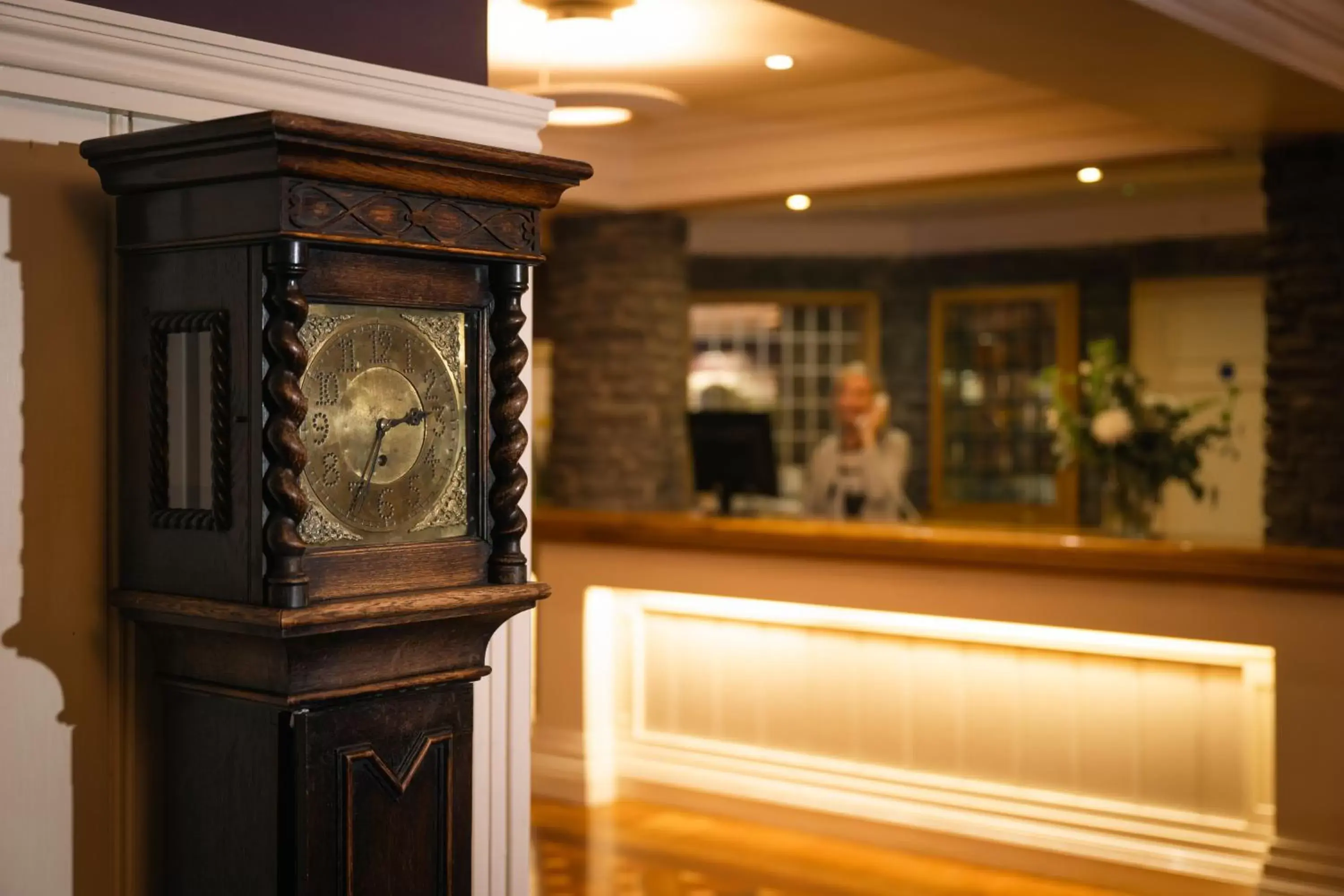 Lobby or reception in Castle Hotel Macroom Lobby or reception in Castle Hotel Macroom