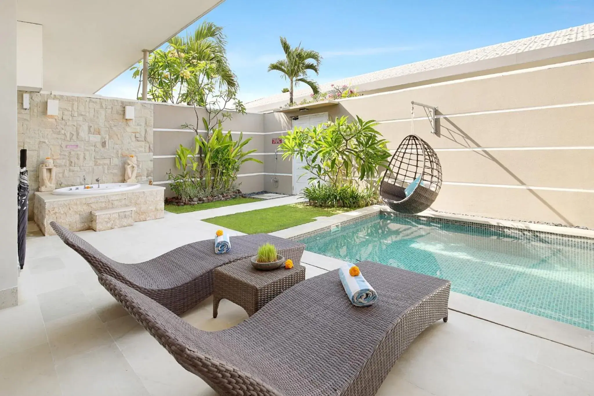 Swimming pool in Bali Cosy Villas Seminyak Swimming pool in Bali Cosy Villas Seminyak