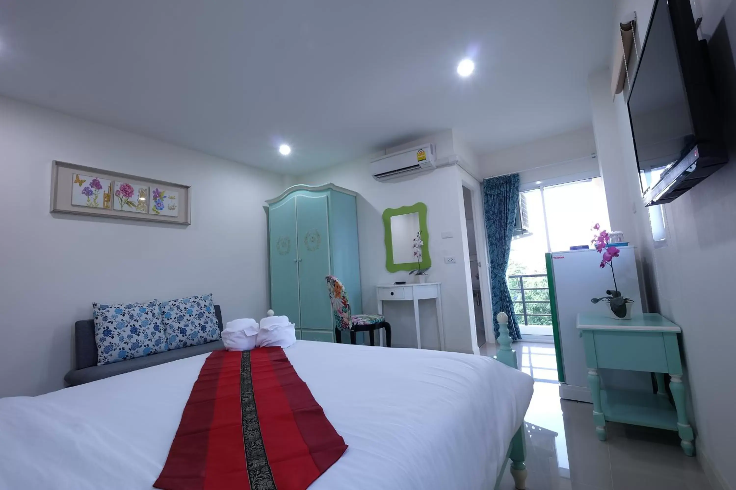 Bedroom in Privacy Residence Lopburi