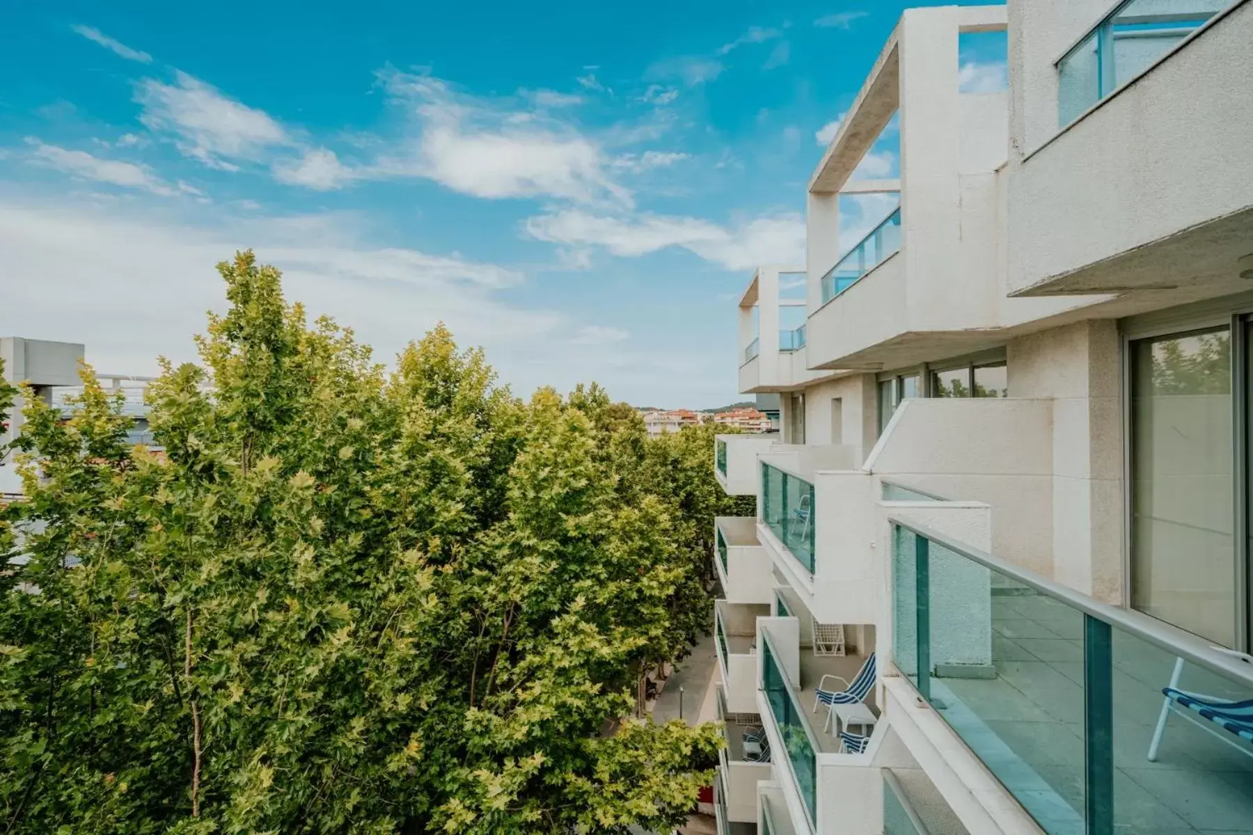 Balcony/Terrace in Blaumar Hotel