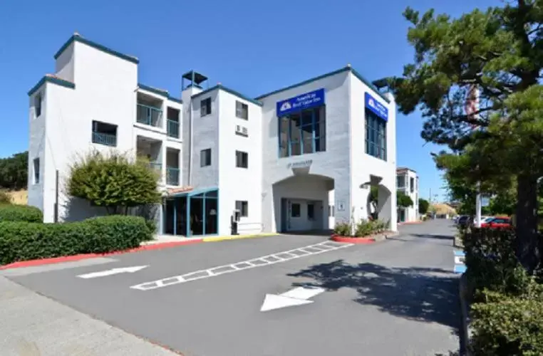 Property Building in America's Best Value Inn of Novato