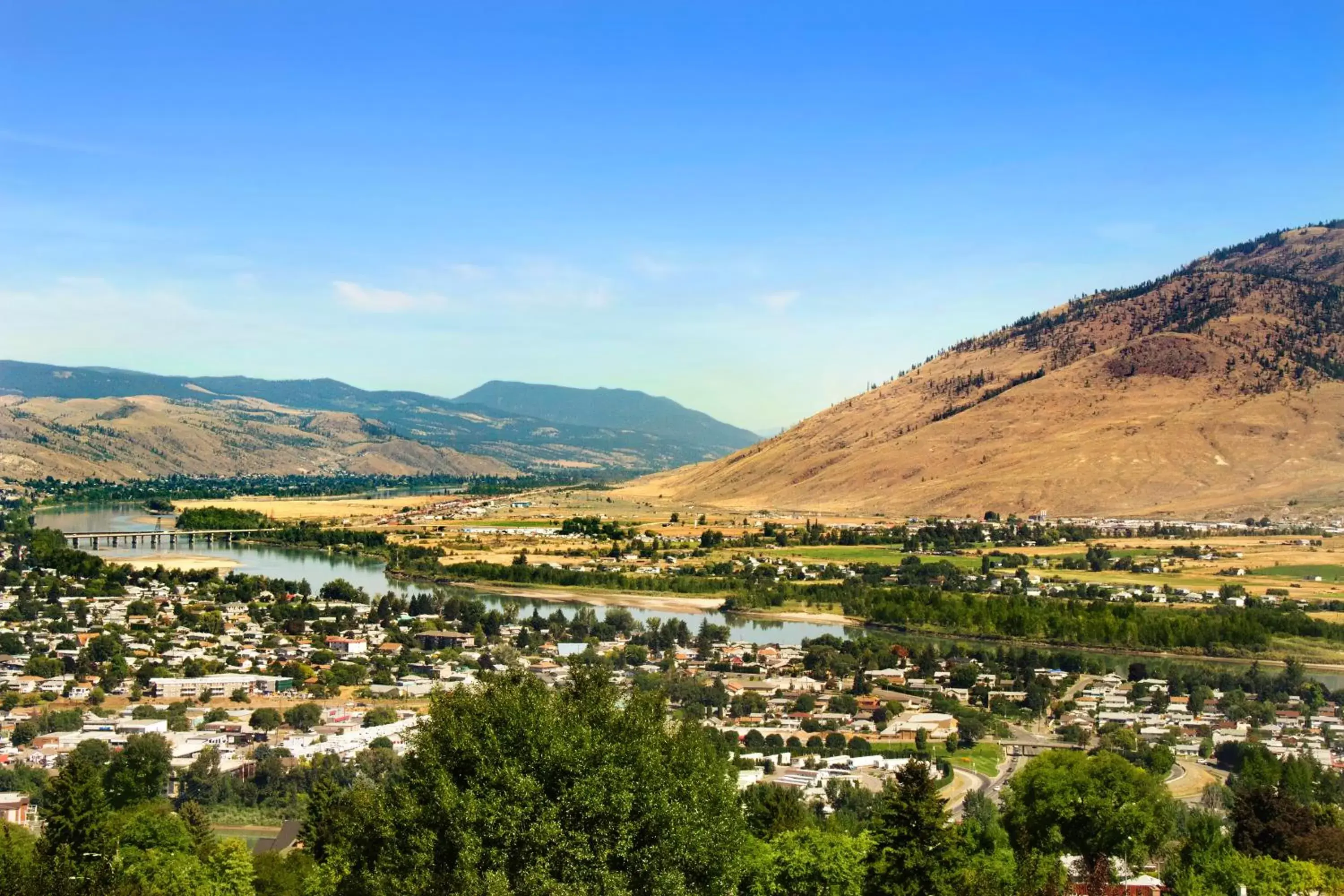 Bird's eye view, Bird's-eye View in Knights Inn Kamloops