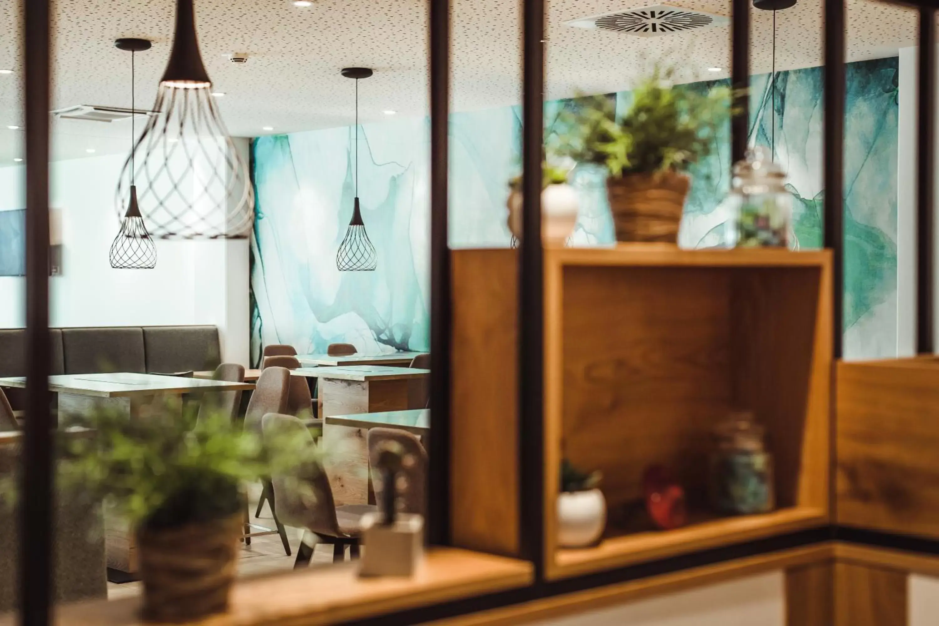 Lobby or reception in Wyndham Garden Munich Messe Lobby or reception in Wyndham Garden Munich Messe