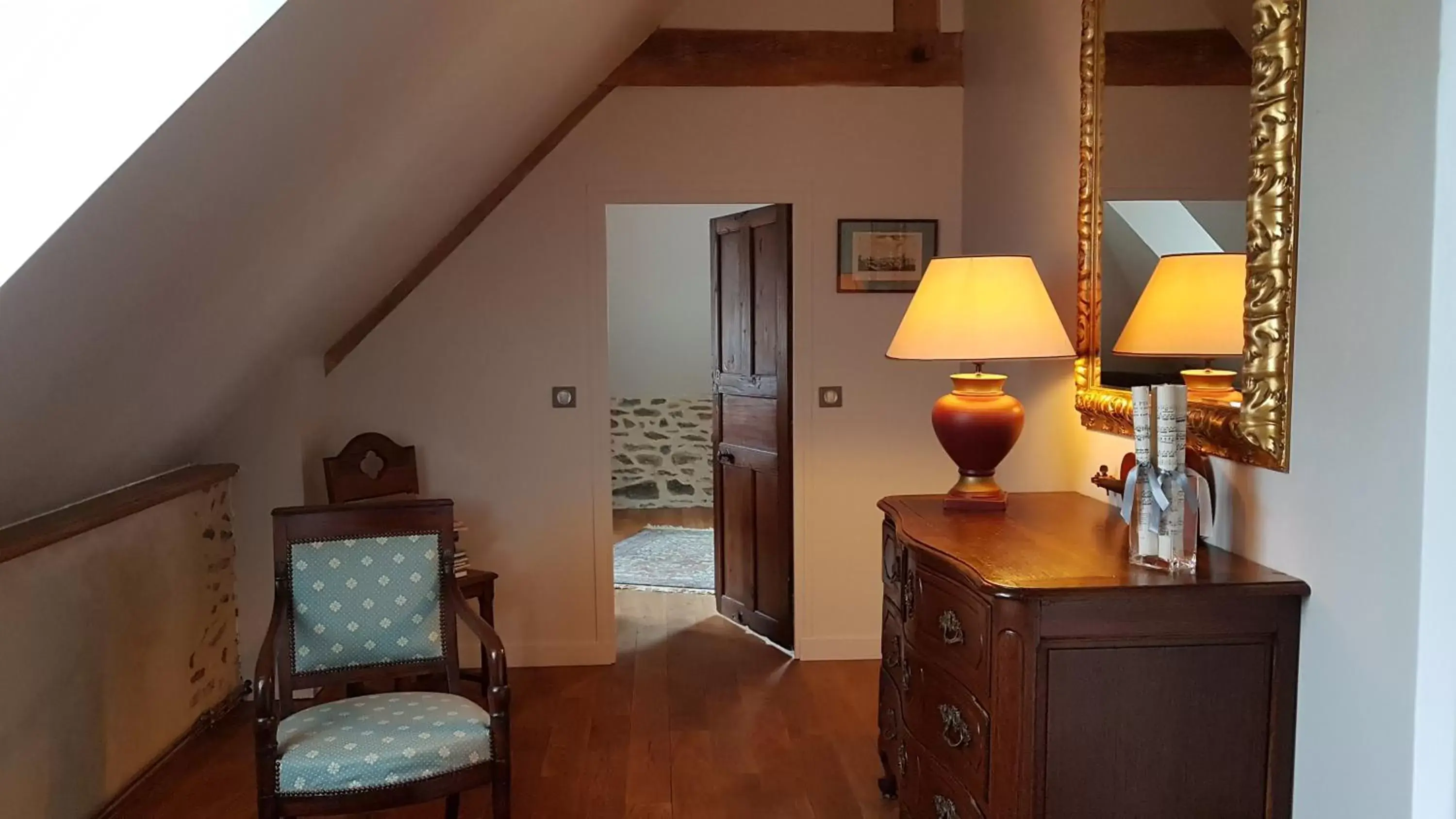 Living room, Seating Area in Le Manoir de la Bigotière