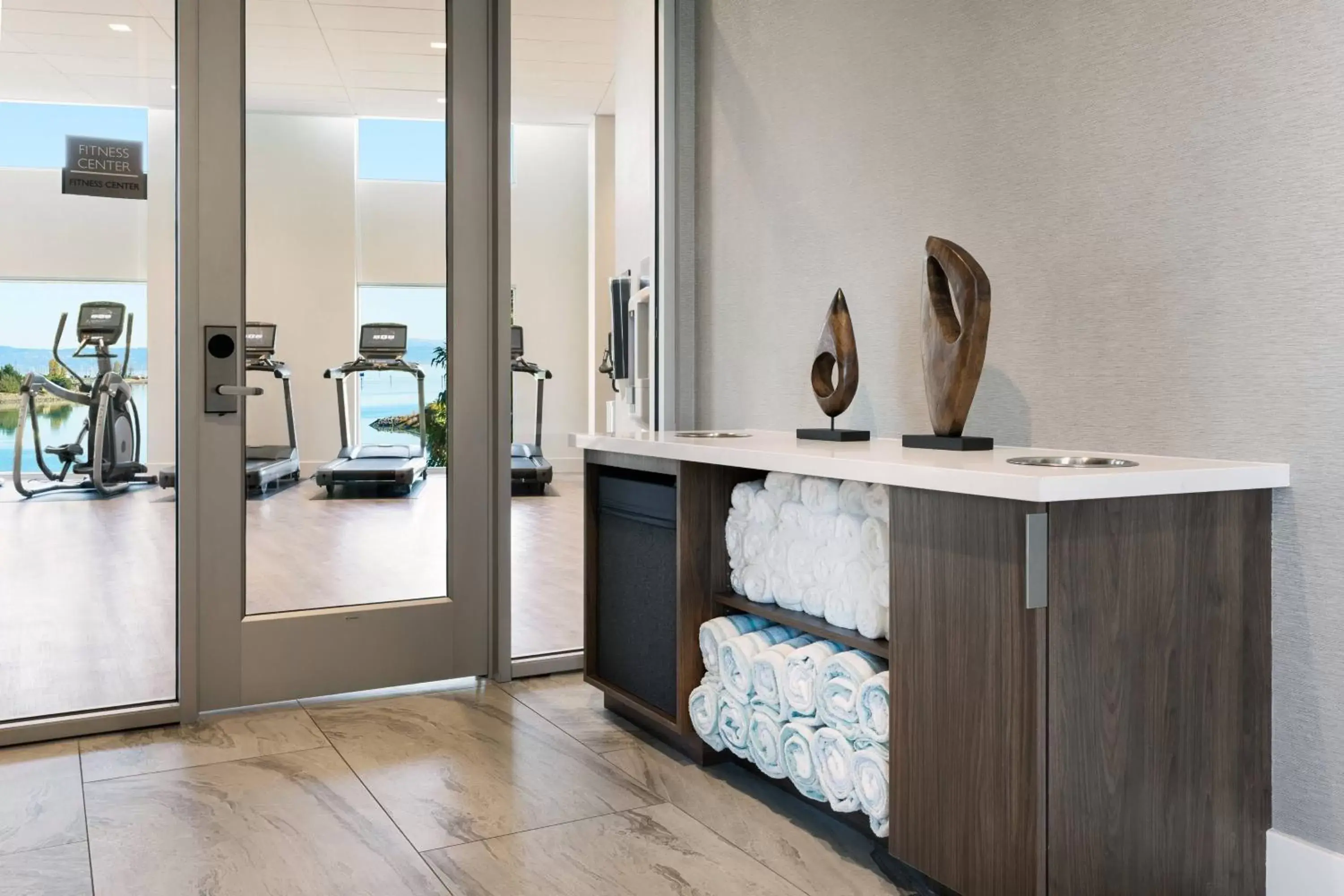 Fitness centre/facilities in AC Hotel by Marriott San Francisco Airport/Oyster Point Waterfront