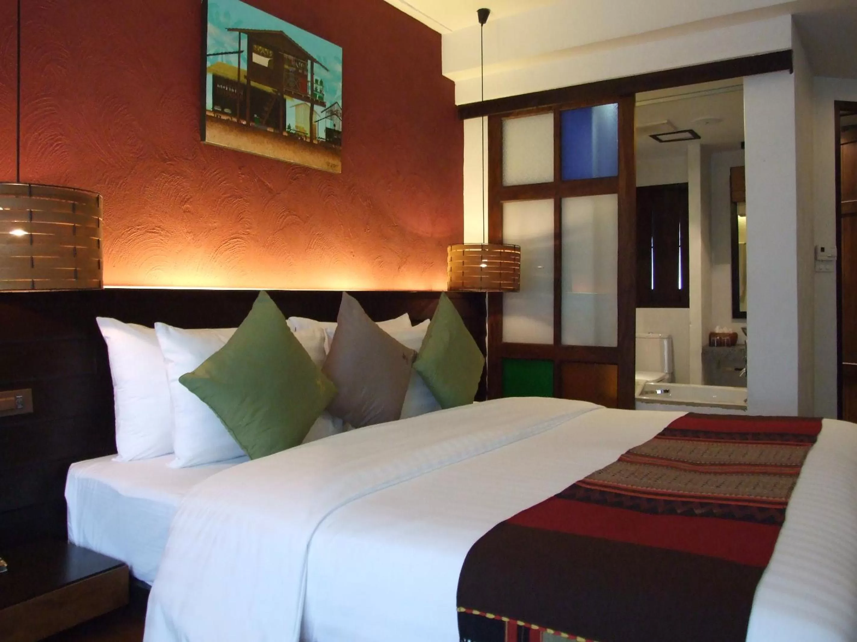 Bedroom, Bed in De Lanna Hotel