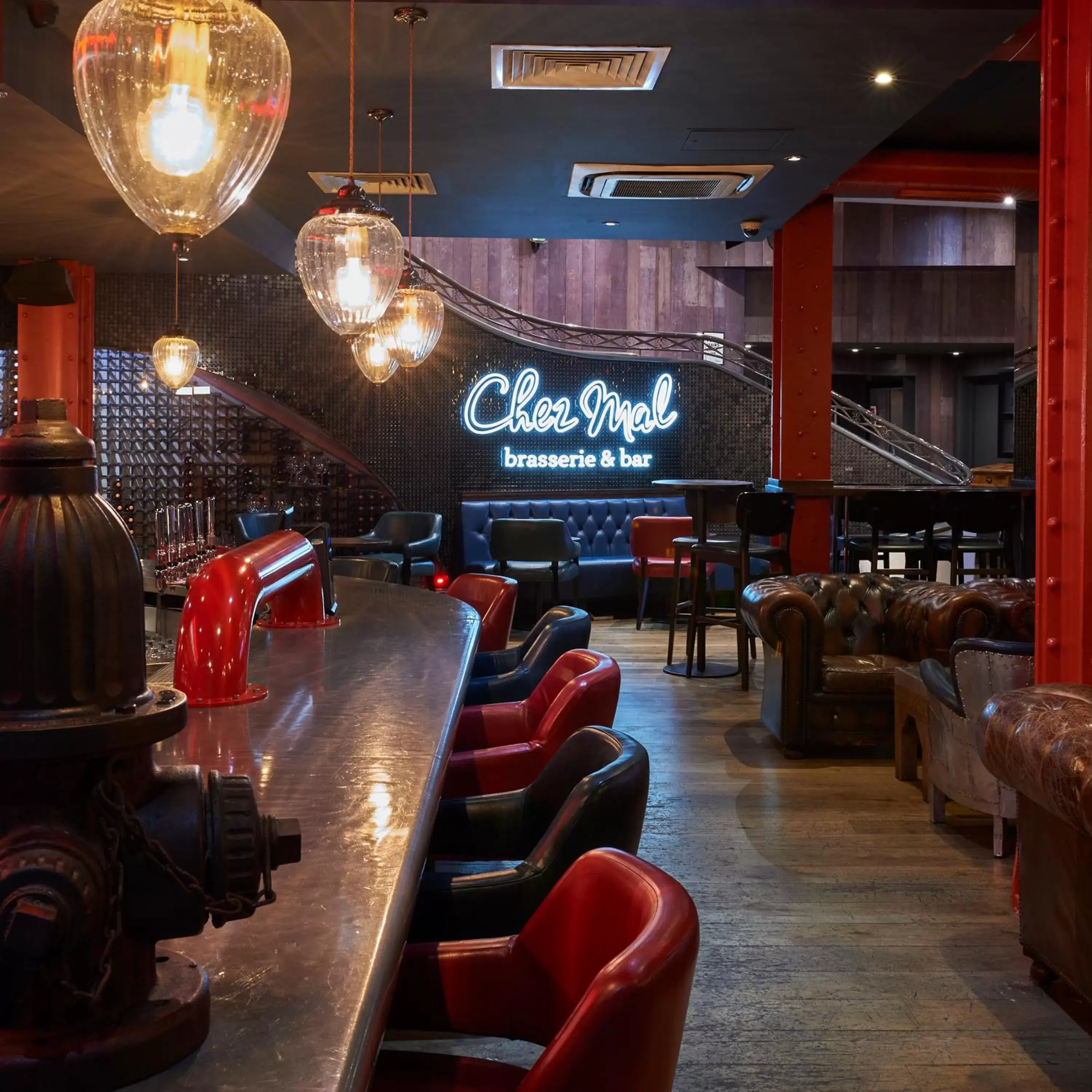 Lounge or bar in Malmaison Manchester